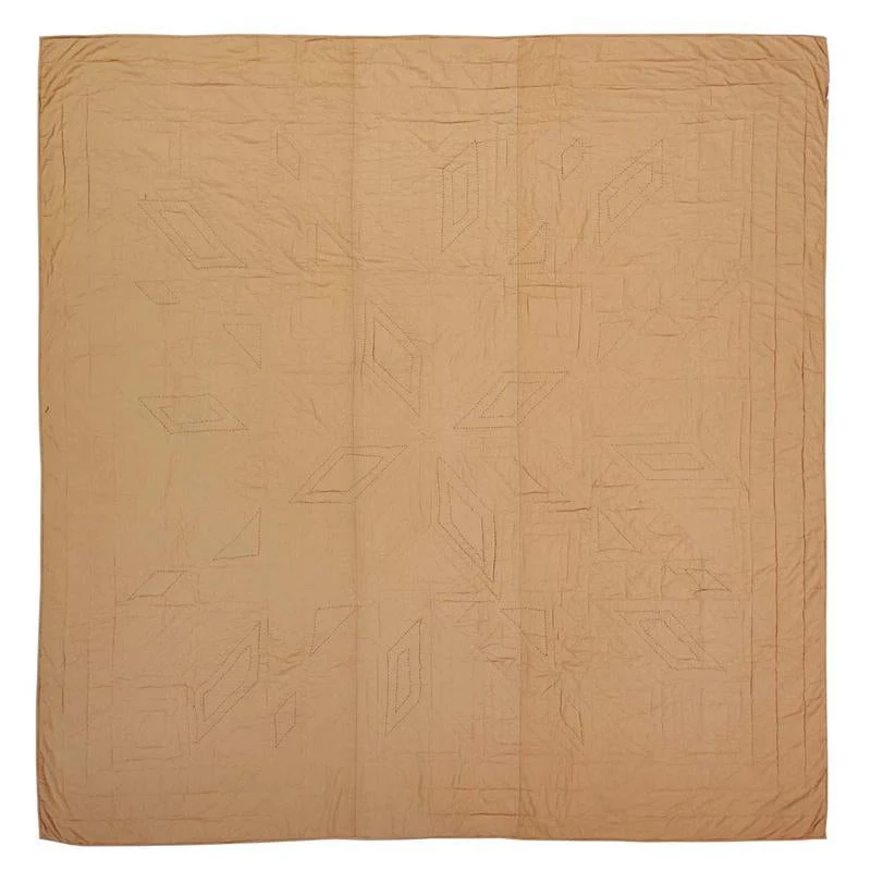 Hyrum Luxury King Quilt - Black/Khaki - Image 5