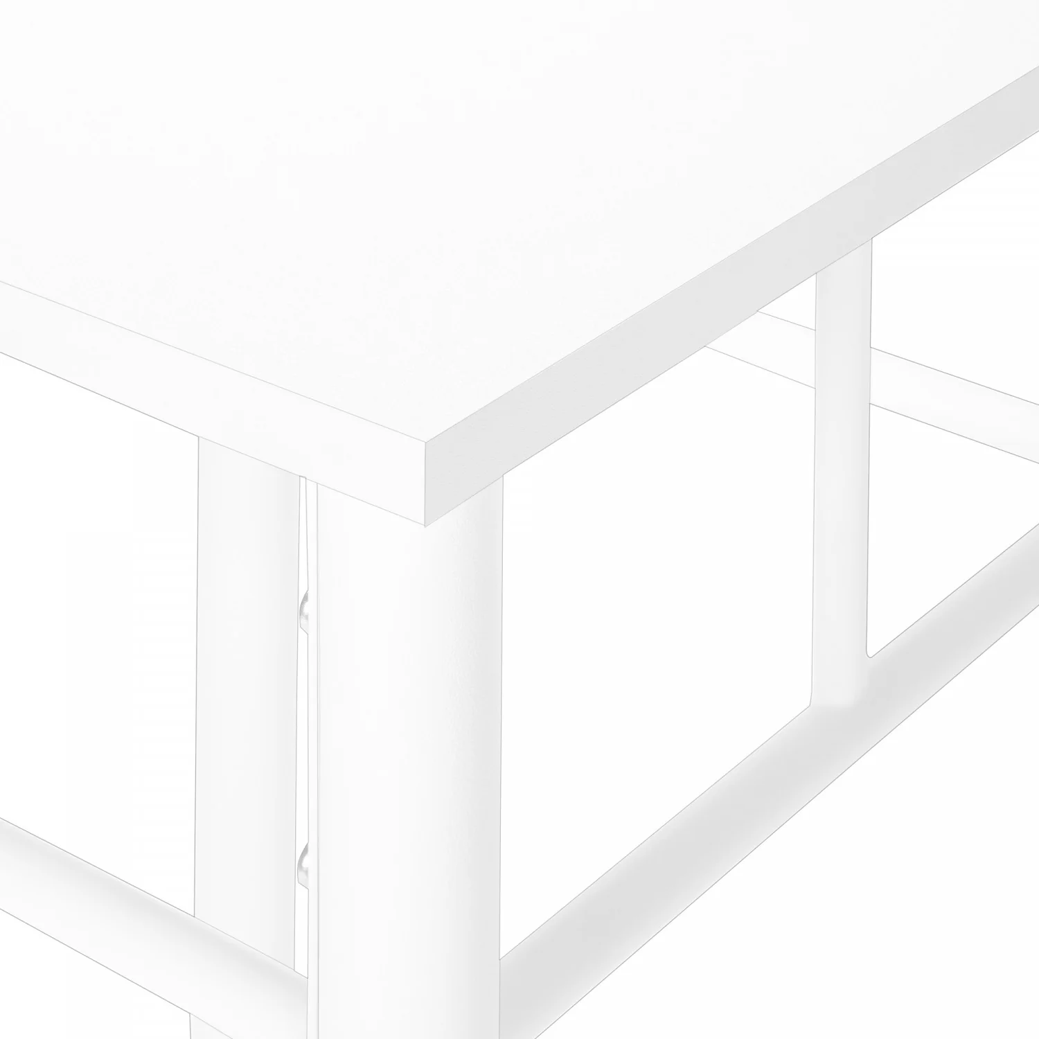 Ilka Side Table - White - Image 10