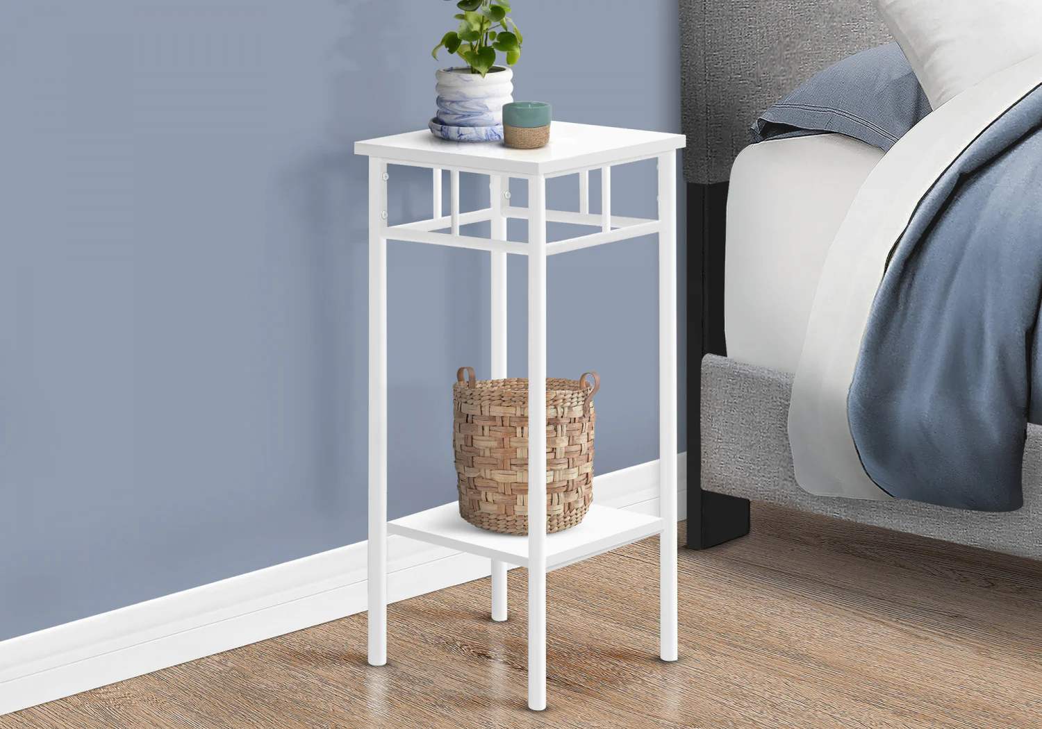 Ilka Side Table - White - Image 12