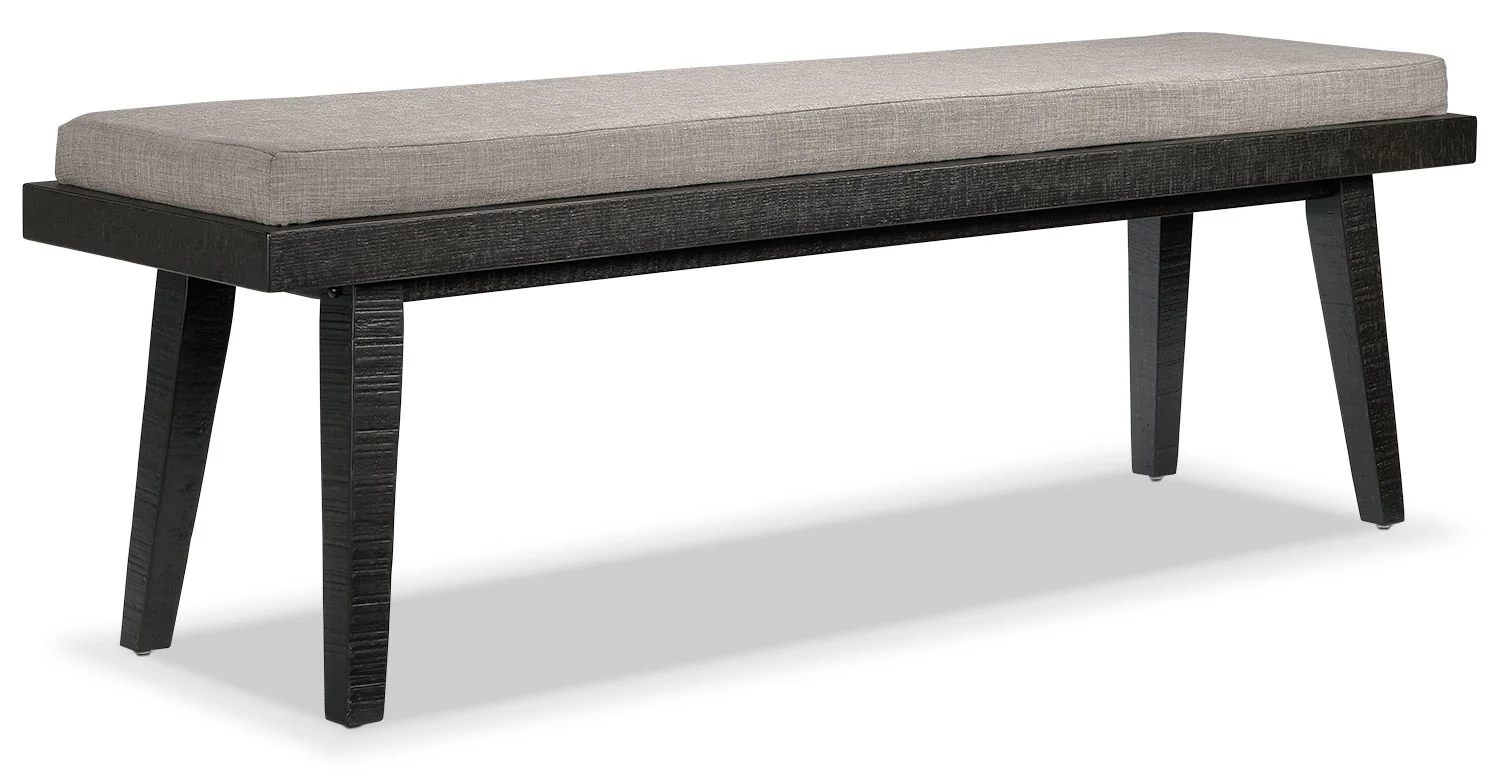 Imari 6-Piece Dining Set - Black and Grey - Image 5
