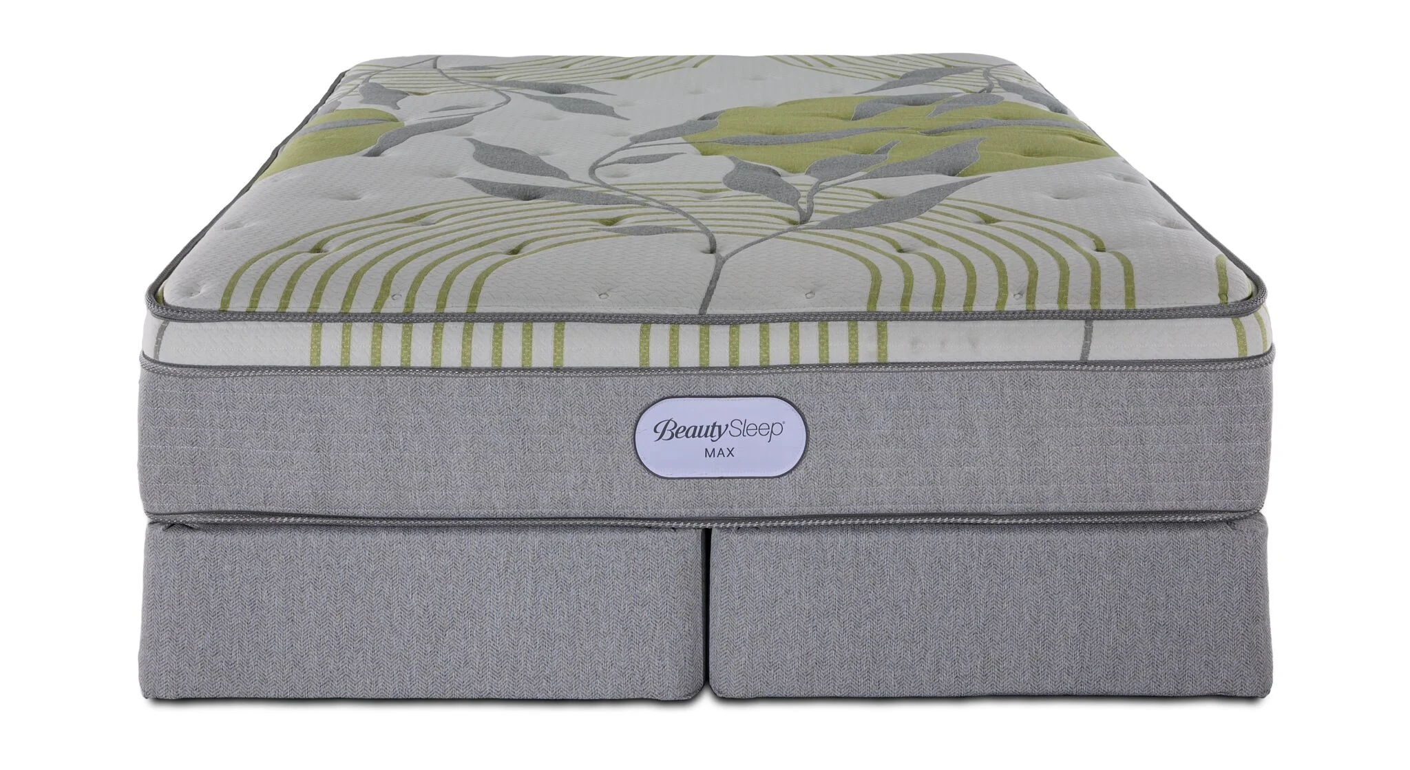 In Full Bloom - BeautySleep Max Drift Euro Top Medium King Mattress and Split Boxspring Set - Image 2