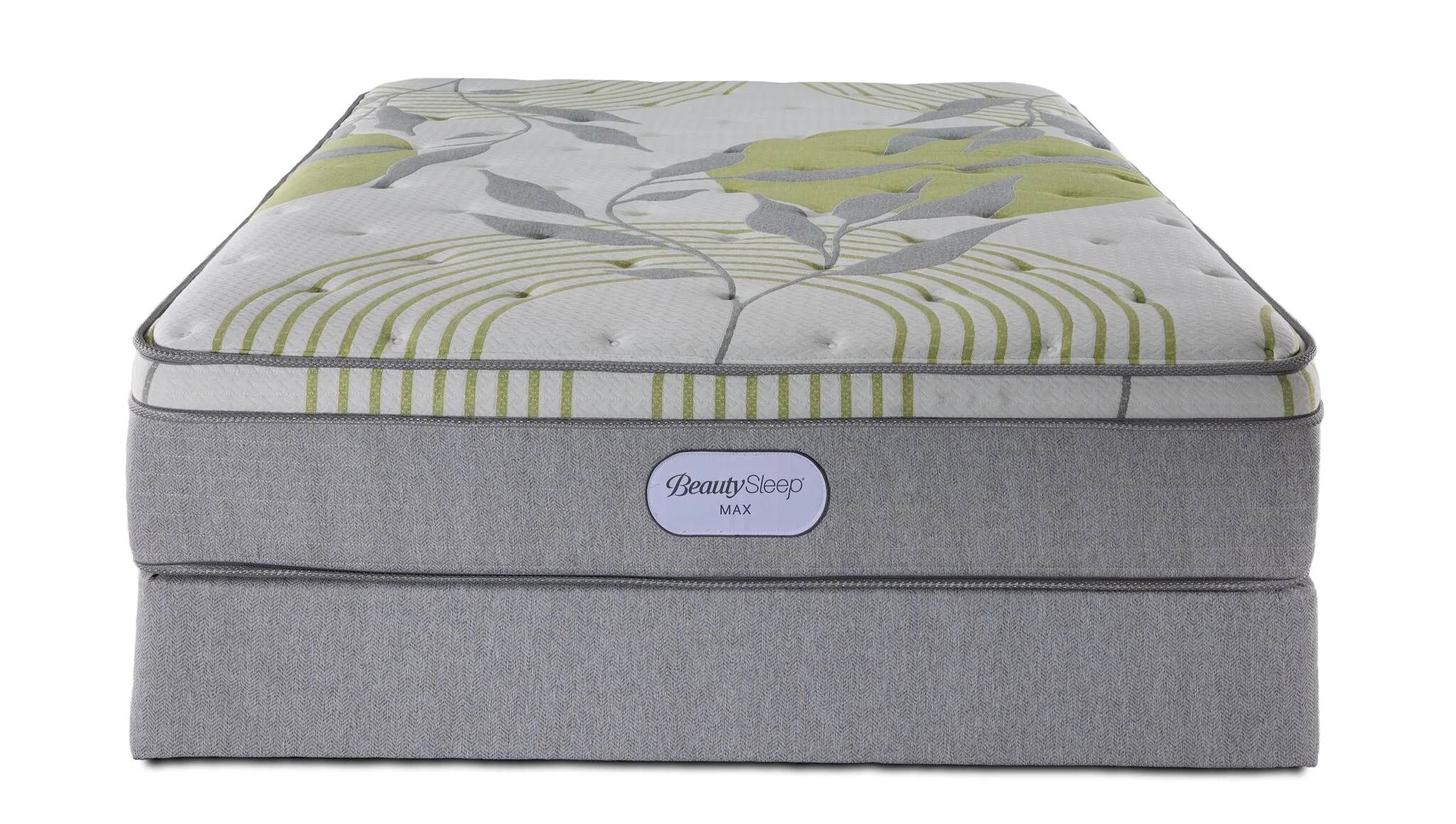 In Full Bloom - BeautySleep Max Drift Euro Top Medium Twin Mattress and Boxspring Set - Image 2