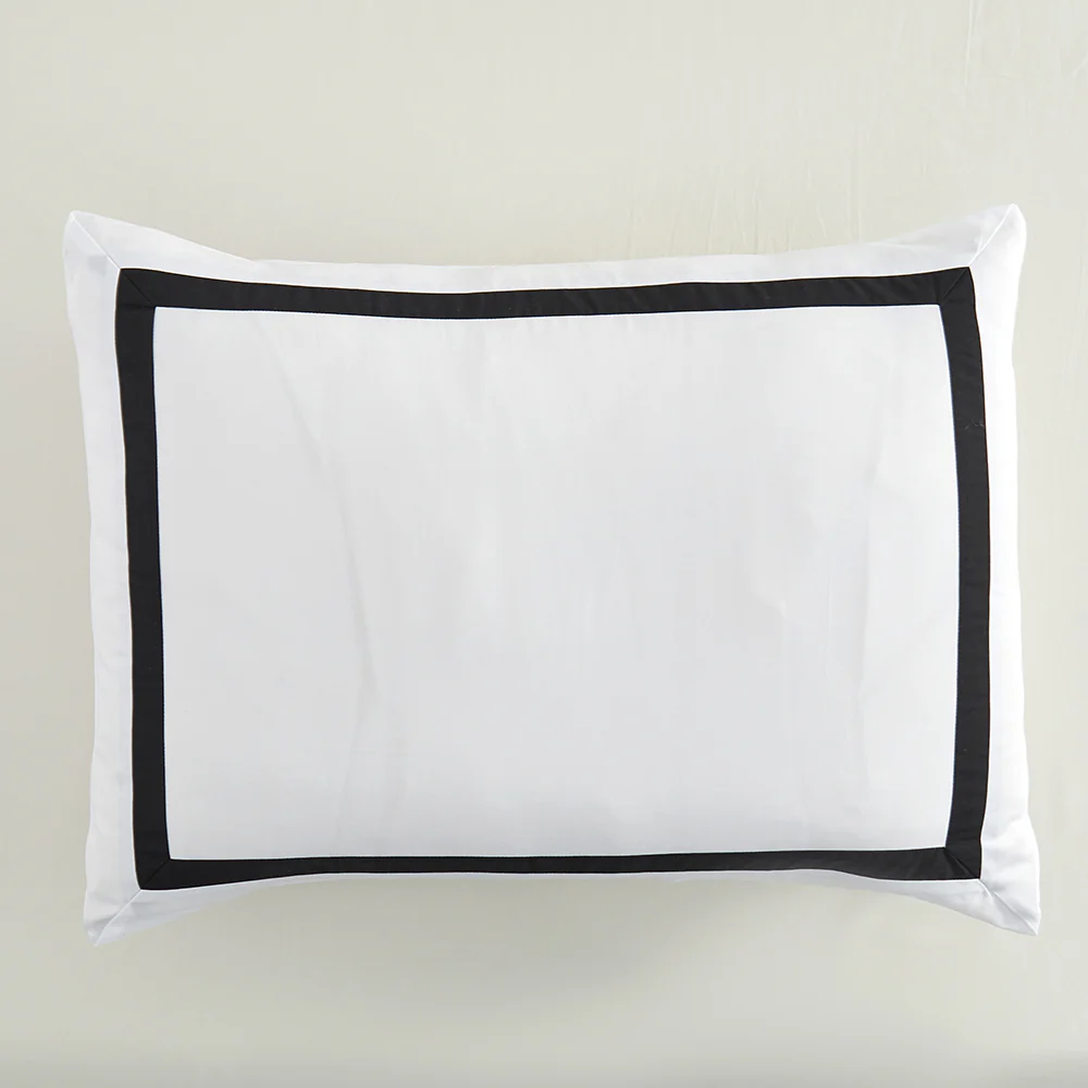 In Harmony 5-Piece Queen Set - White, Black - Image 2