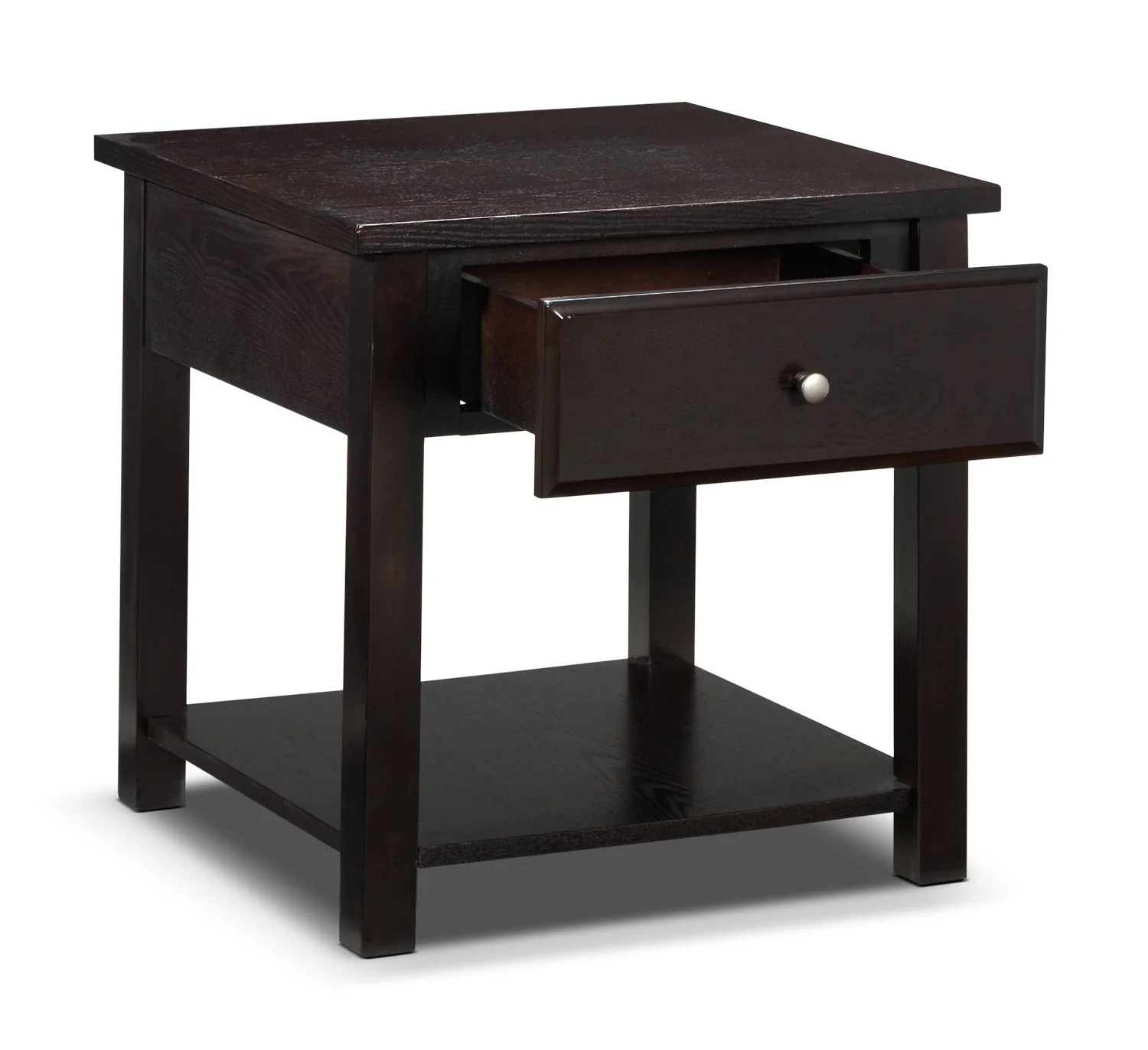 Ines End Table - Espresso - Image 3