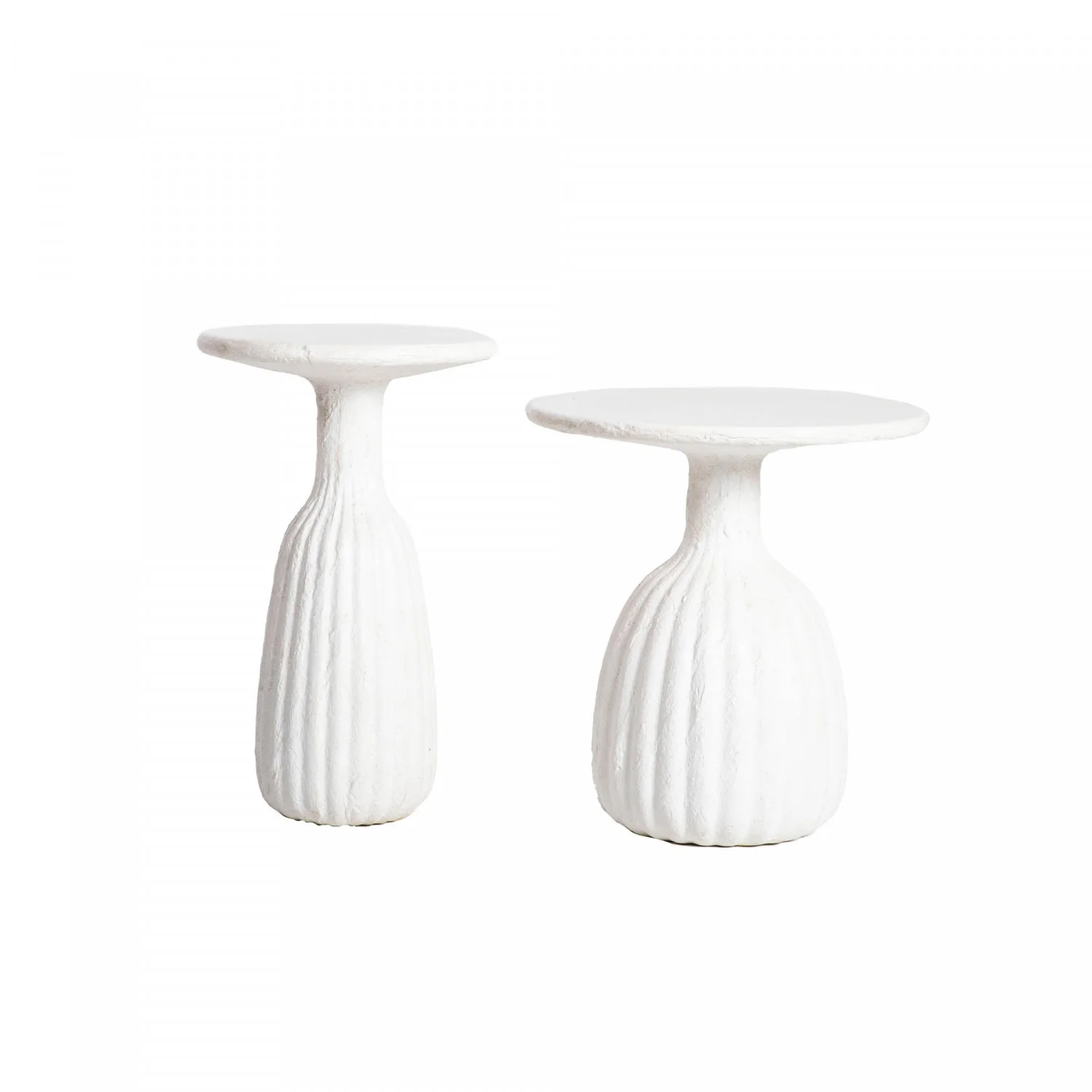 Iselyn Tall Side Table - White - Image 5