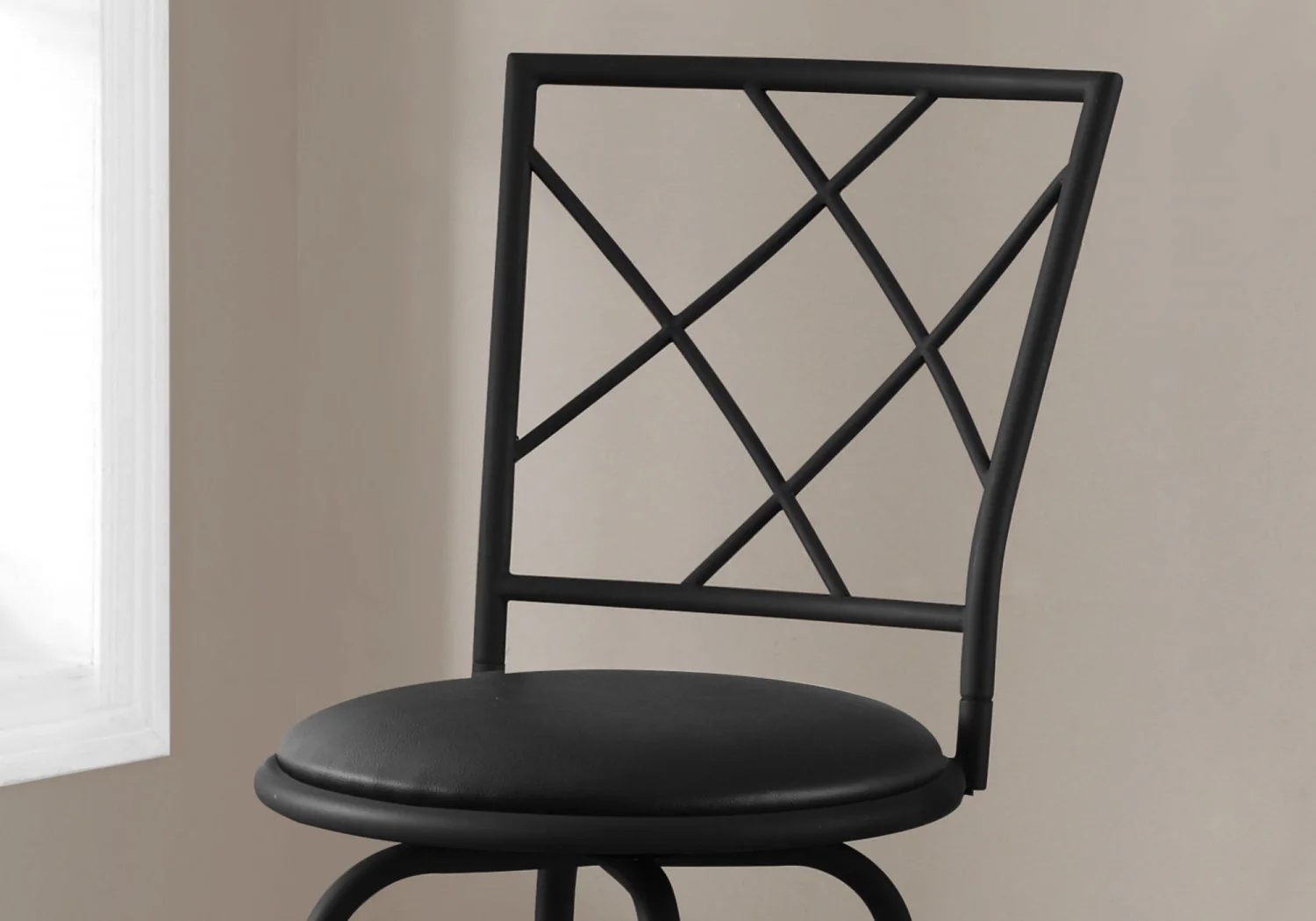 Islington Bar Stool - Black - Set Of Two - Image 4