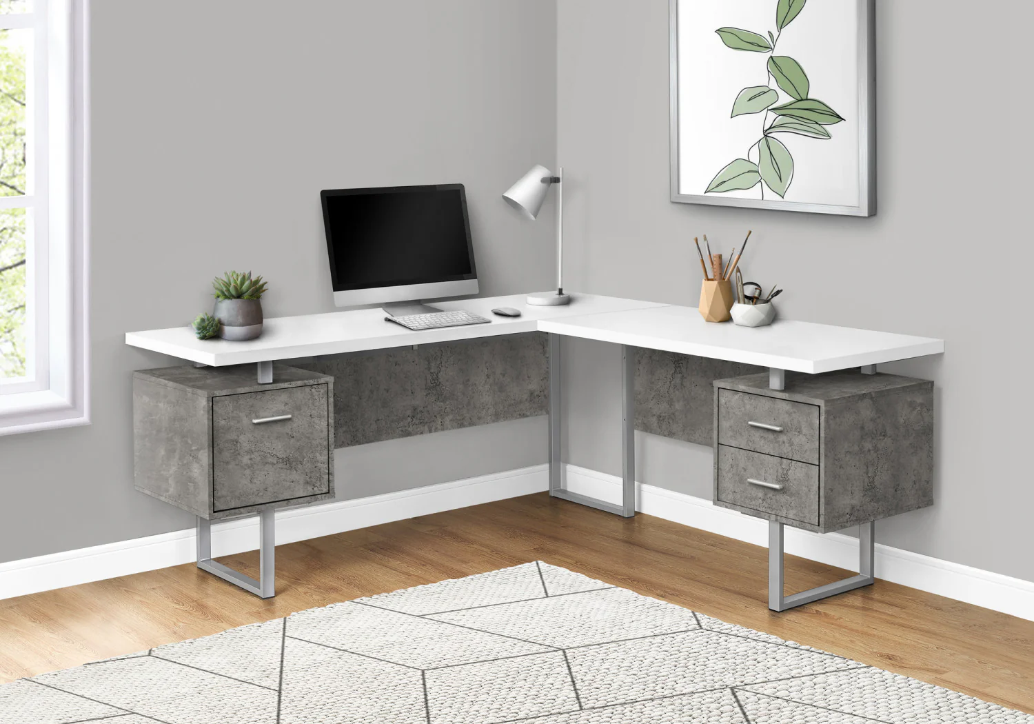 Jaska Desk - White - Image 2
