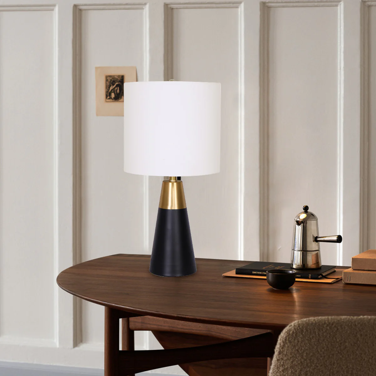 Jenna 24" Table Lamp - Black - Image 2