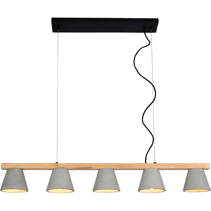 Jerriko Pendant Light - Natural/Grey - Image 4