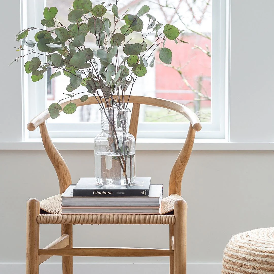 Jessbul Wishbone Dining Chair - Blonde - Image 5