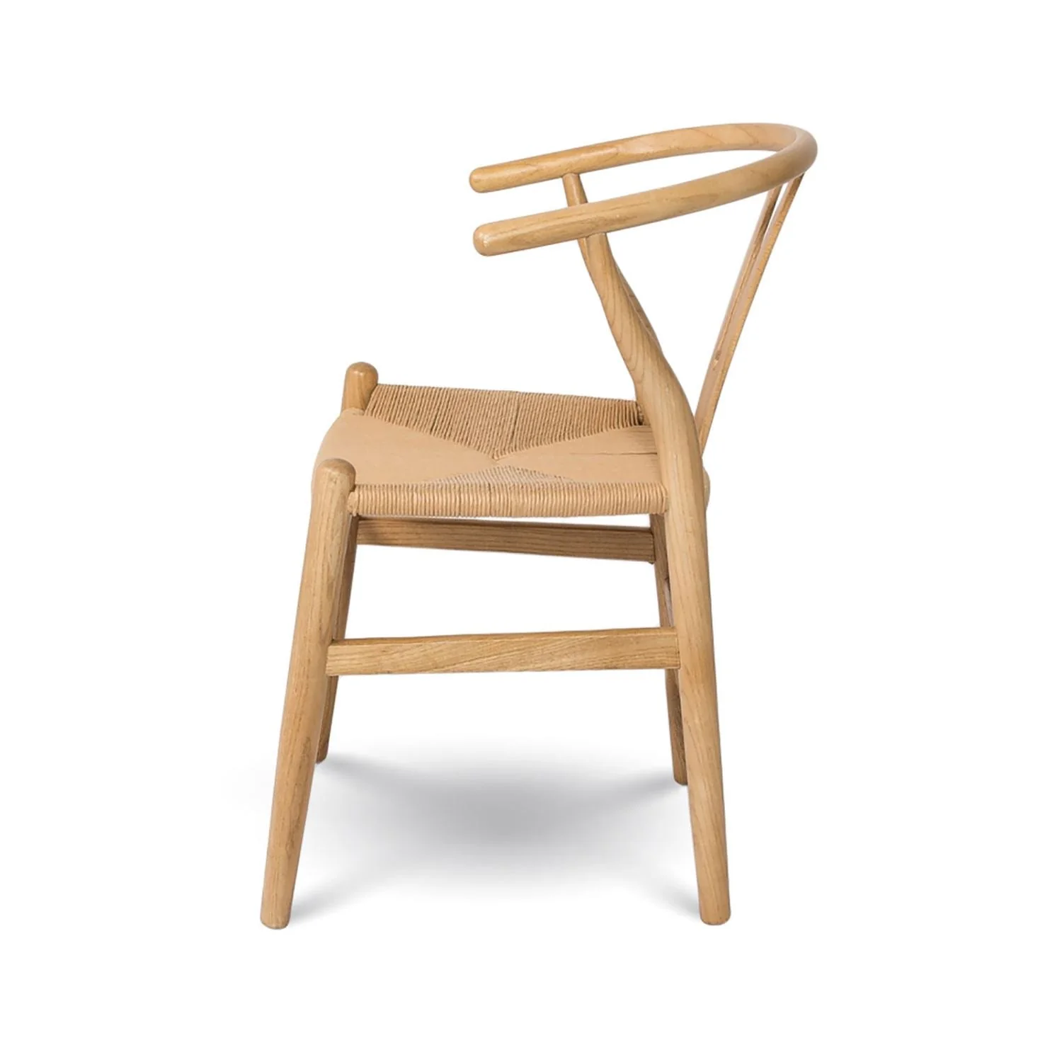 Jessbul Wishbone Dining Chair - Blonde - Image 7