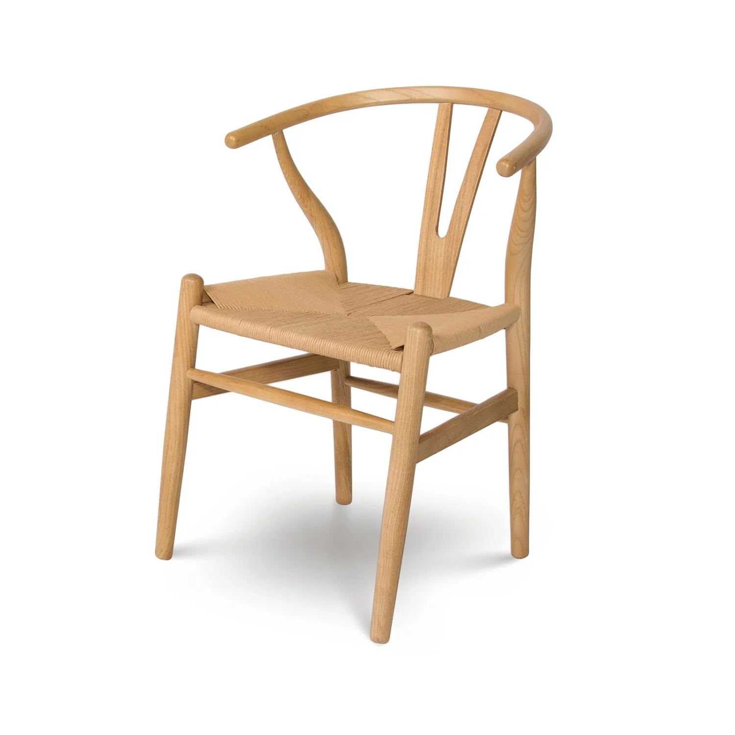 Jessbul Wishbone Dining Chair - Blonde - Image 8