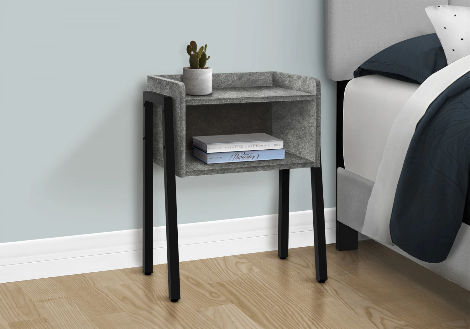 Jora Side Table - Grey Stone - Image 11