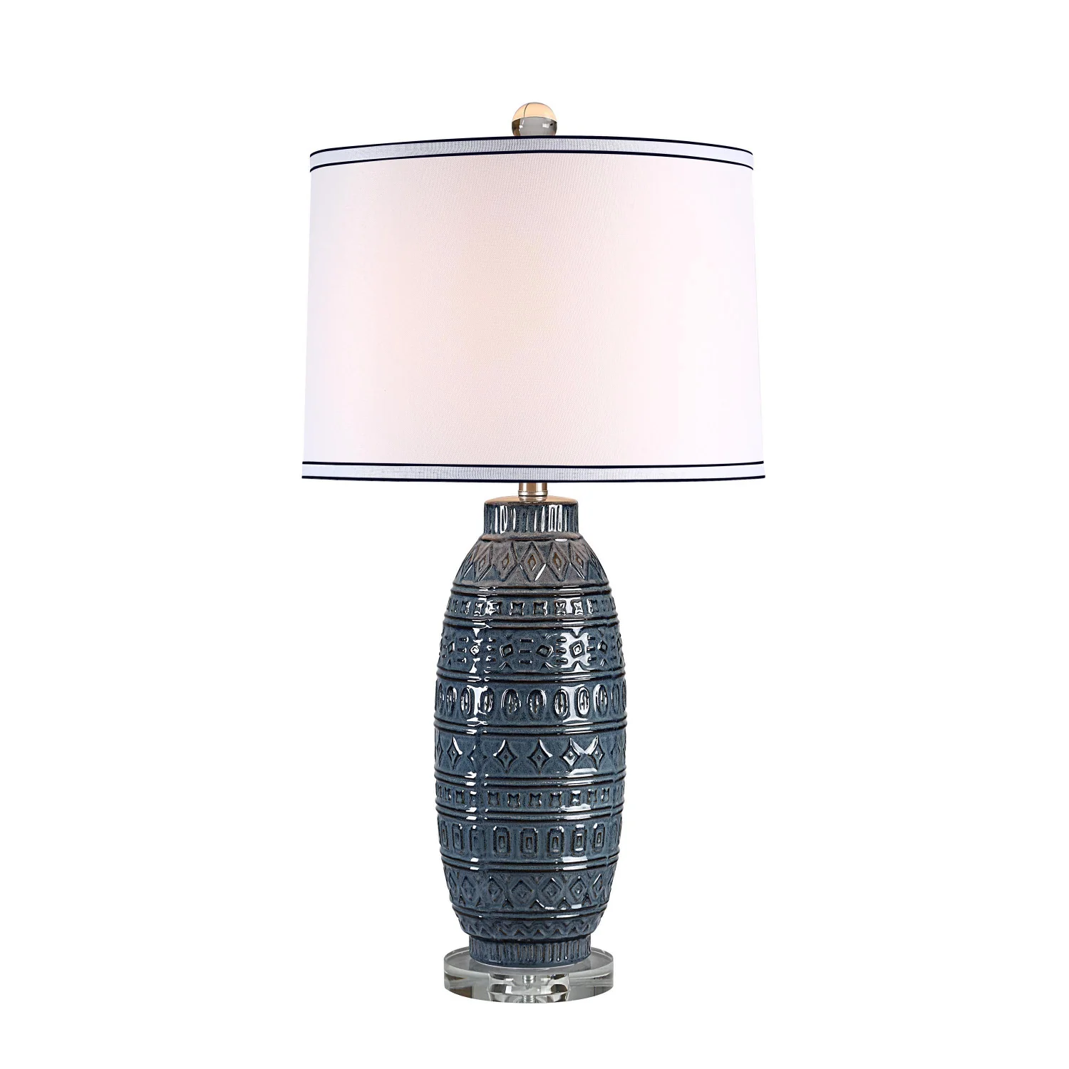 Jorah Table Lamp - Glazed Blue - Image 3