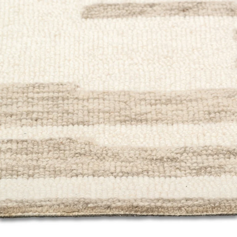 Joris Blocks Rug - 5' x 8' - Brown/Beige - Image 4