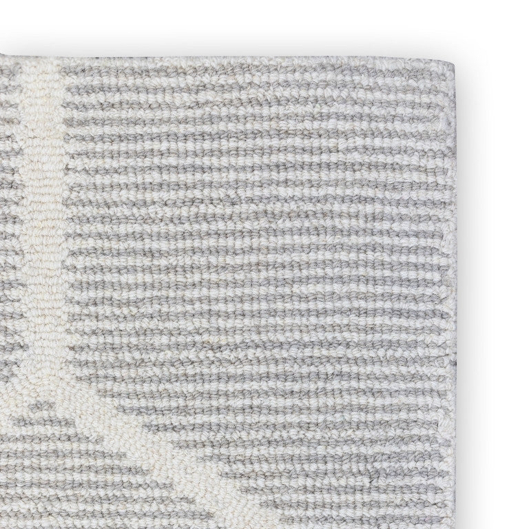 Joris Geometric Rug - 9' x 12' - Grey - Image 3