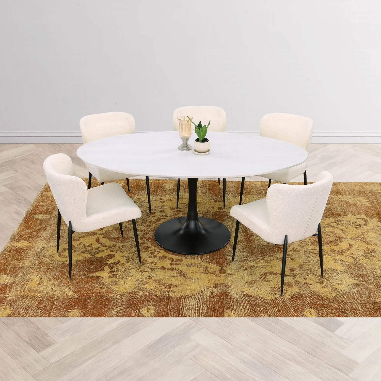Jorlen Dining Chair - Cream - Image 7