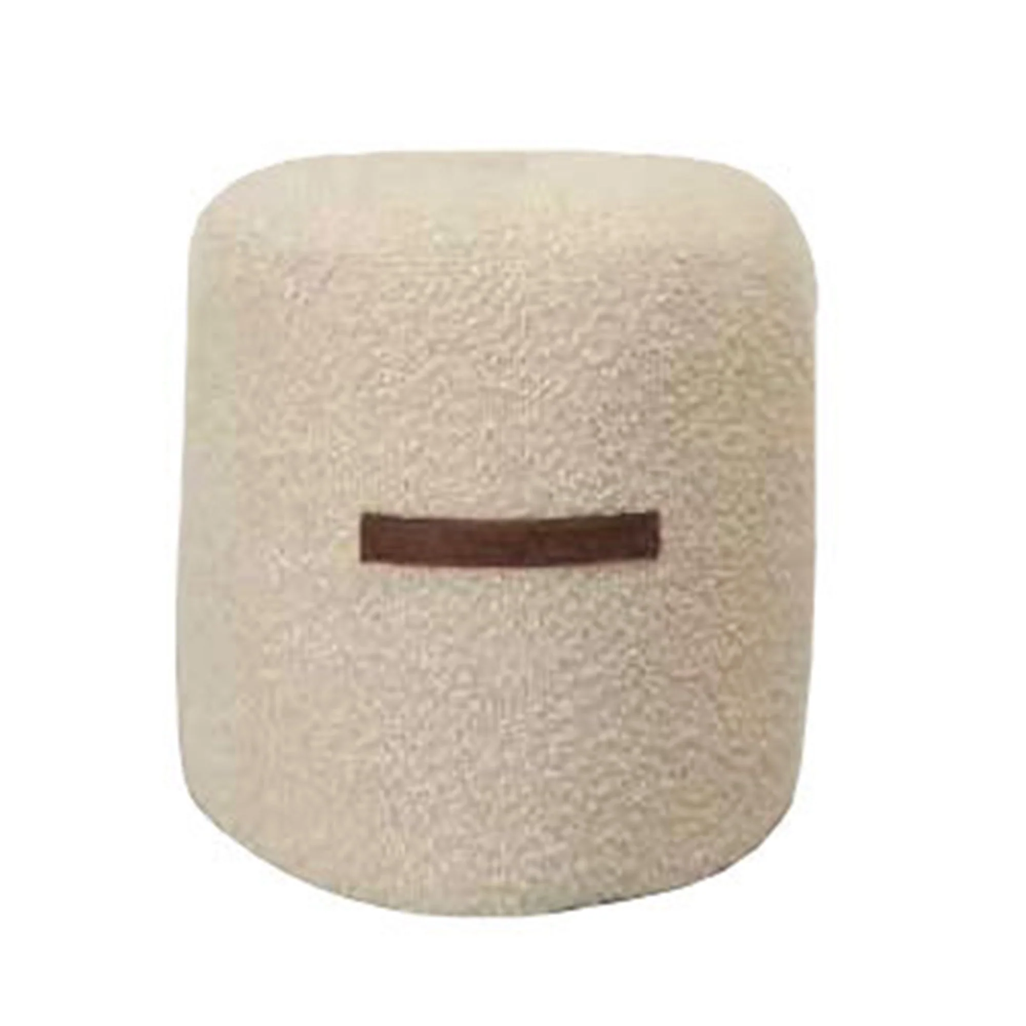 Jorra Cushy Ottoman - Cream - Image 3