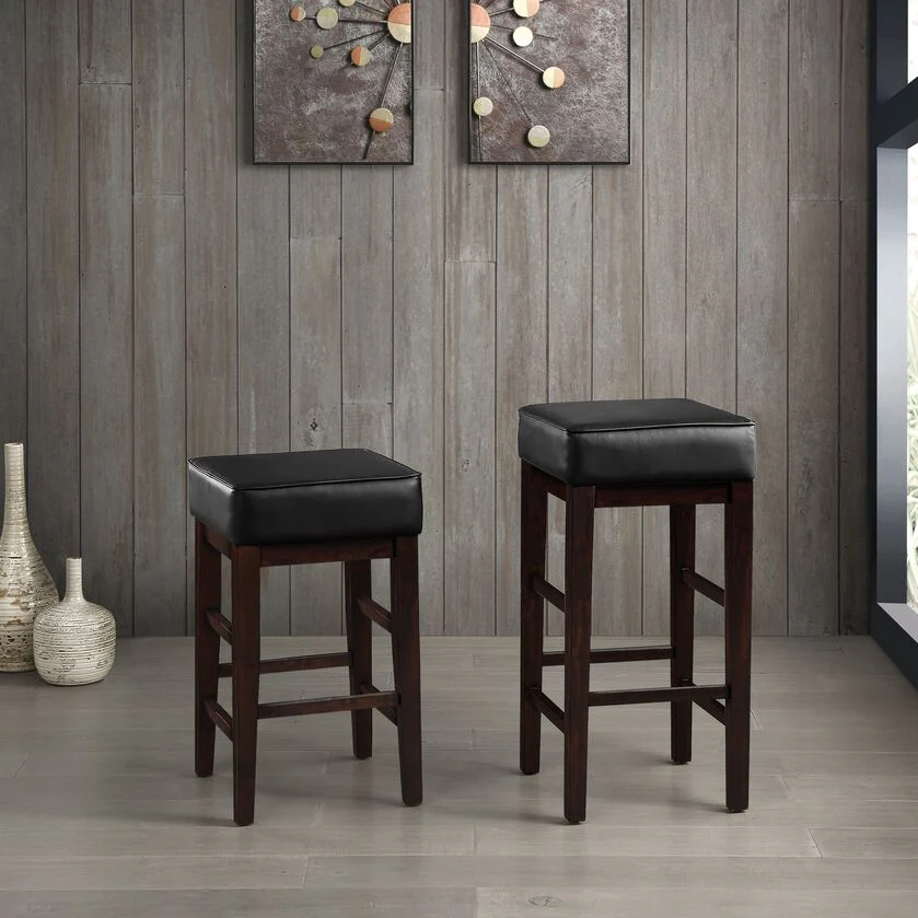 Jose Counter Height Stool - Espresso, Black - Image 3