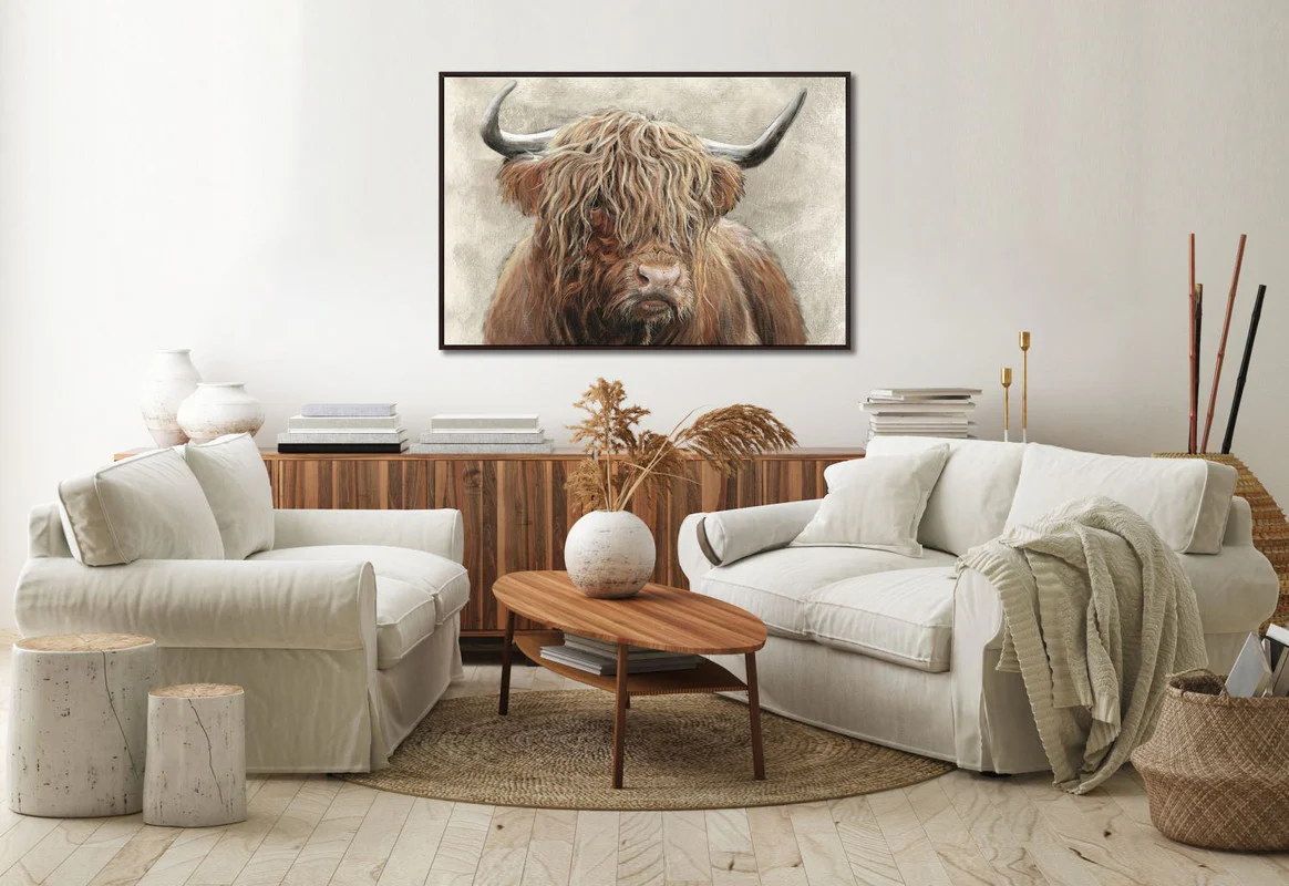 Joseph Wall Art - Brown/Grey - 46 X 31 - Image 2