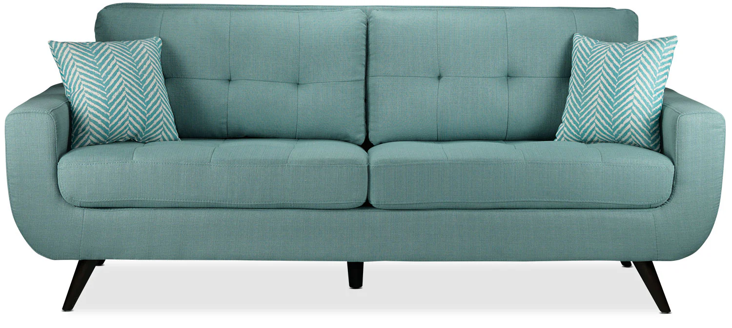 Julian Sofa - Teal - Image 3
