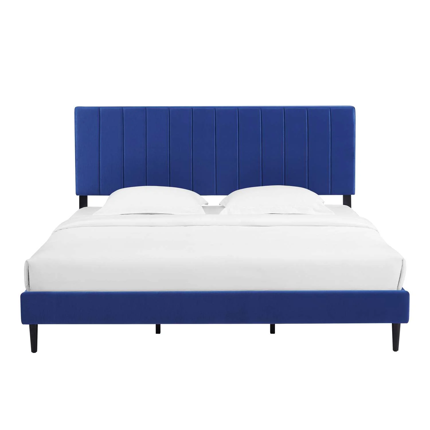 Kalina 3-Piece King Bed - Blue - Image 3