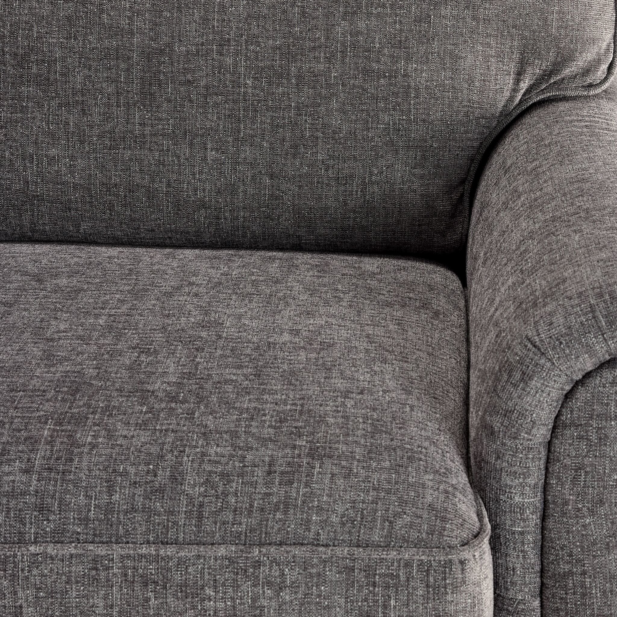 Kasey 2-Piece Sectional with Right Facing Chaise - Grey - Image 3