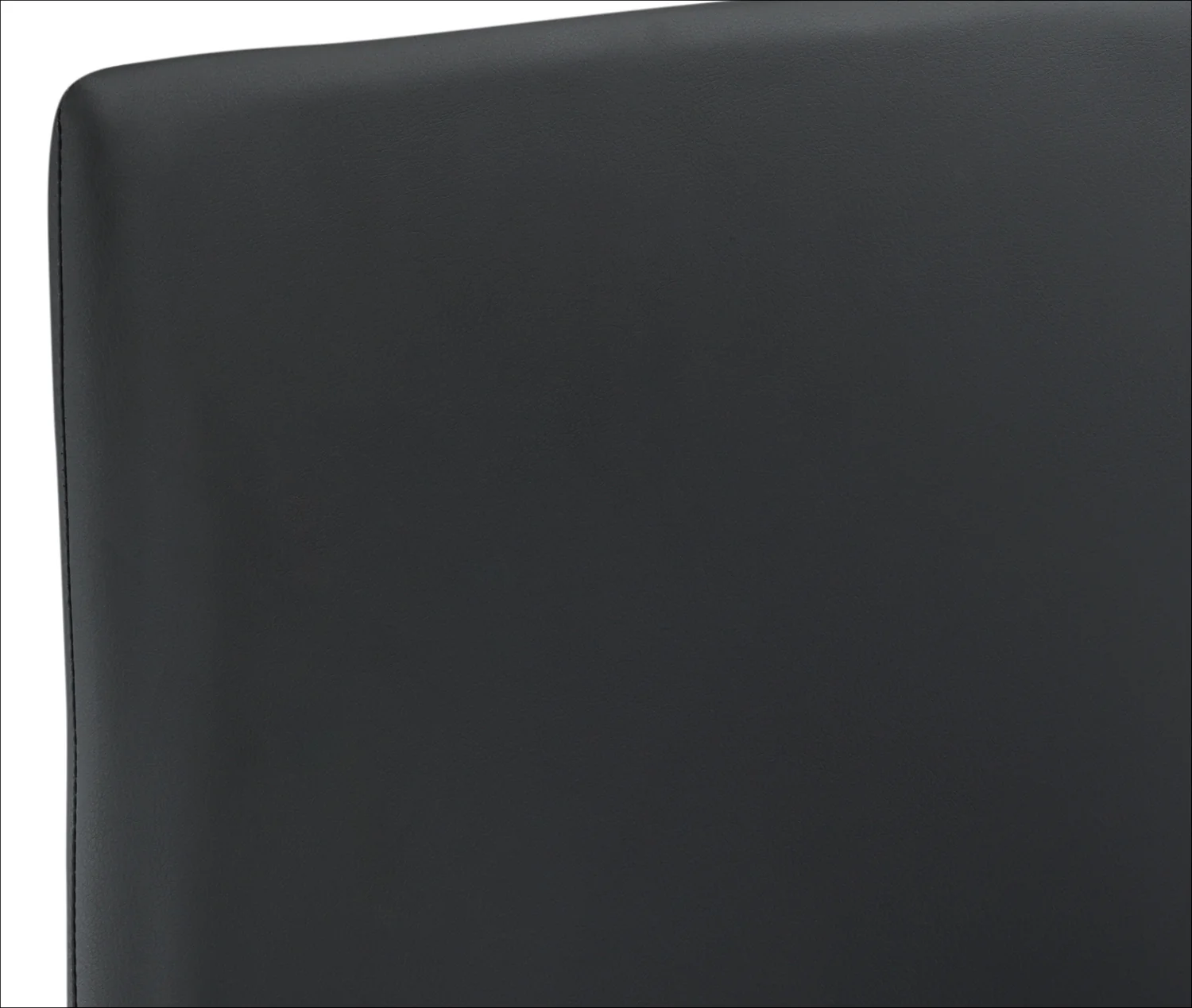 Kate Dining Side Chair - Charcoal/Chrome - Image 2