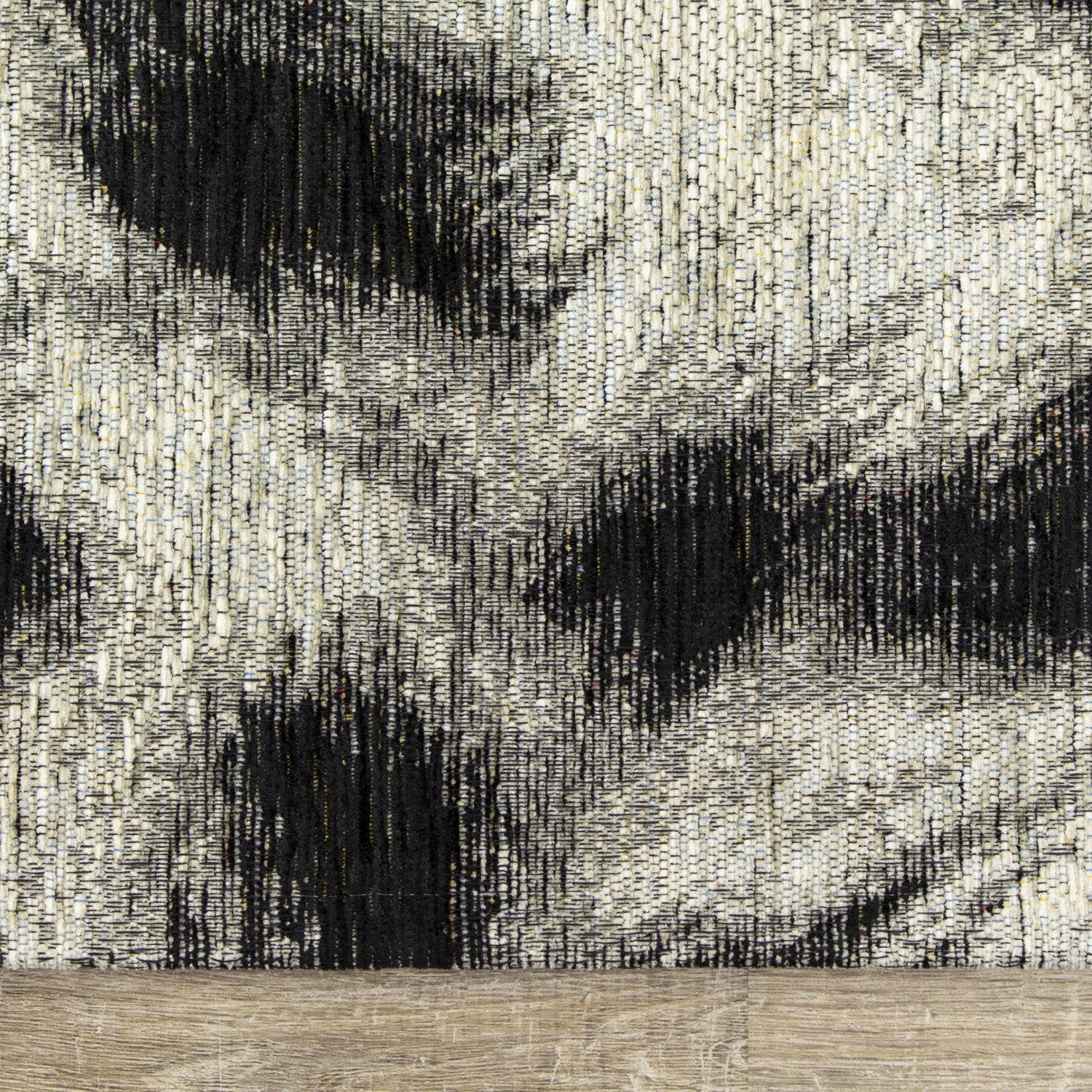 Kathy Leopard Print Area Rug - 8' X 11' - Grey/Black - Image 7