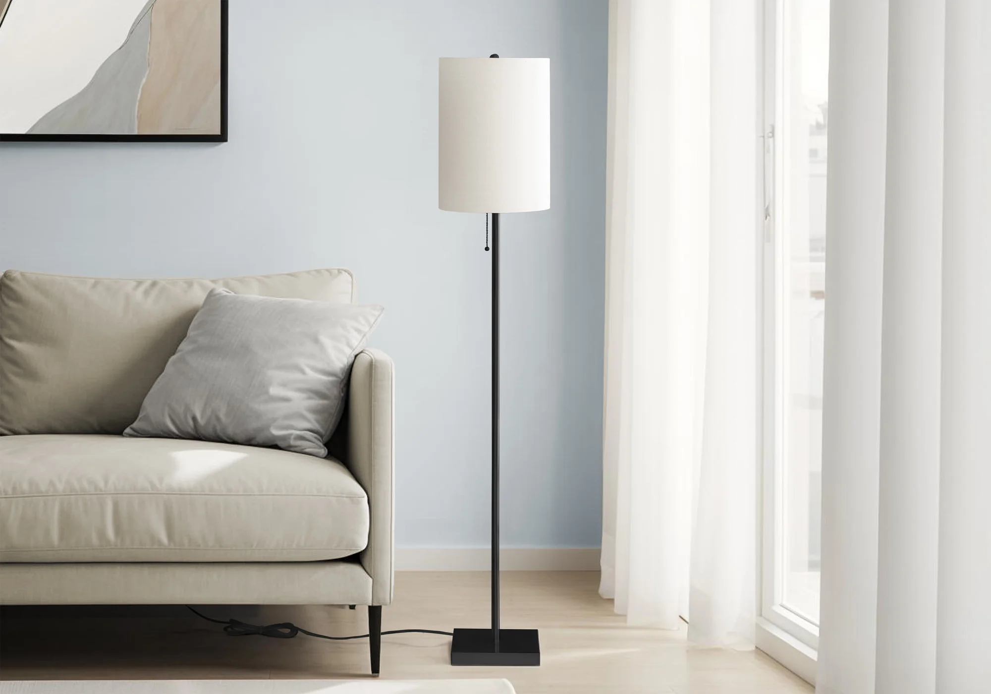 Keaton Floor Lamp - Black - Image 2