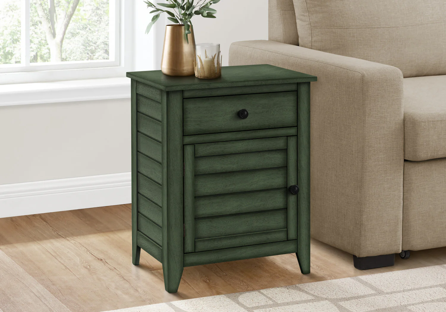 Kelden Side Table - Green - Image 2