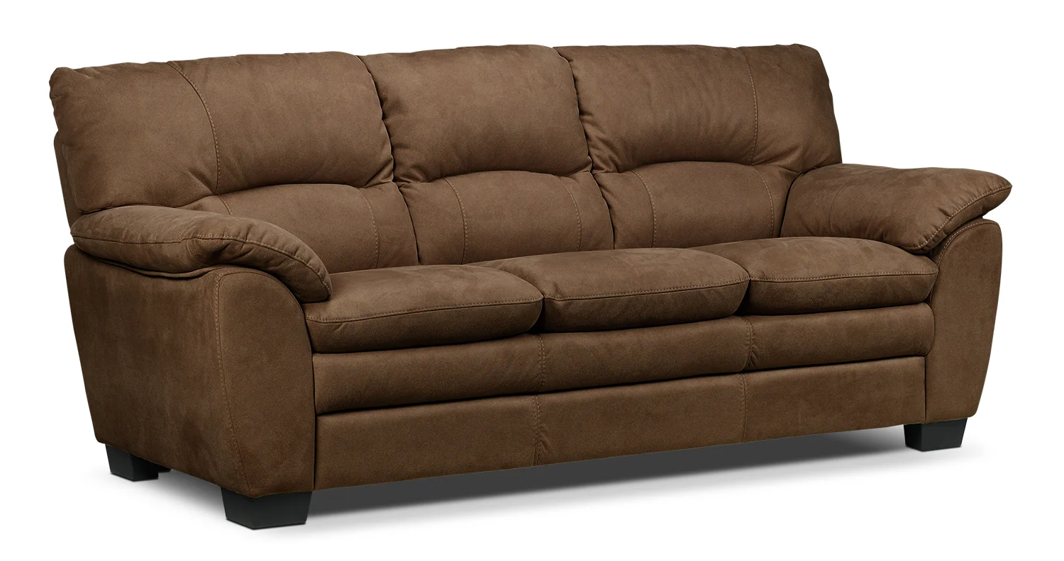 Kelleher Sofa and Loveseat Set - Hazelnut - Image 2