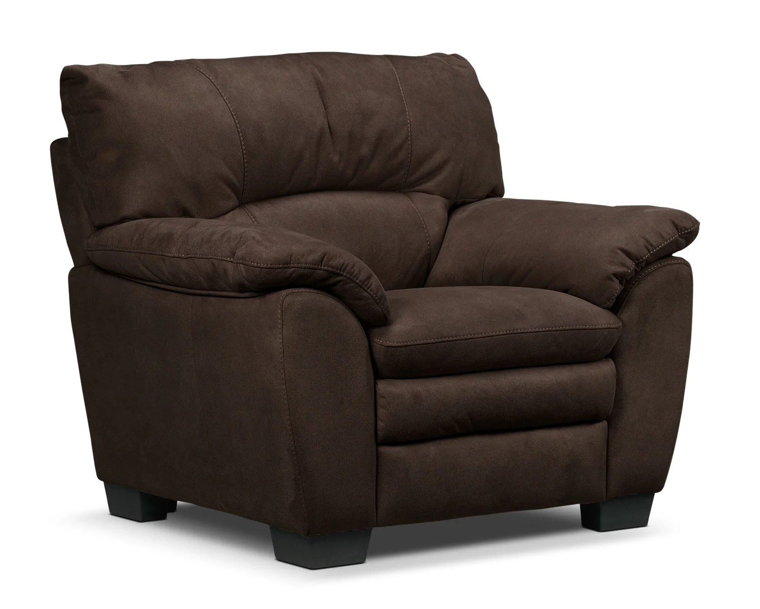 Kelleher Sofa, Loveseat and Chair Set - Walnut - Image 4