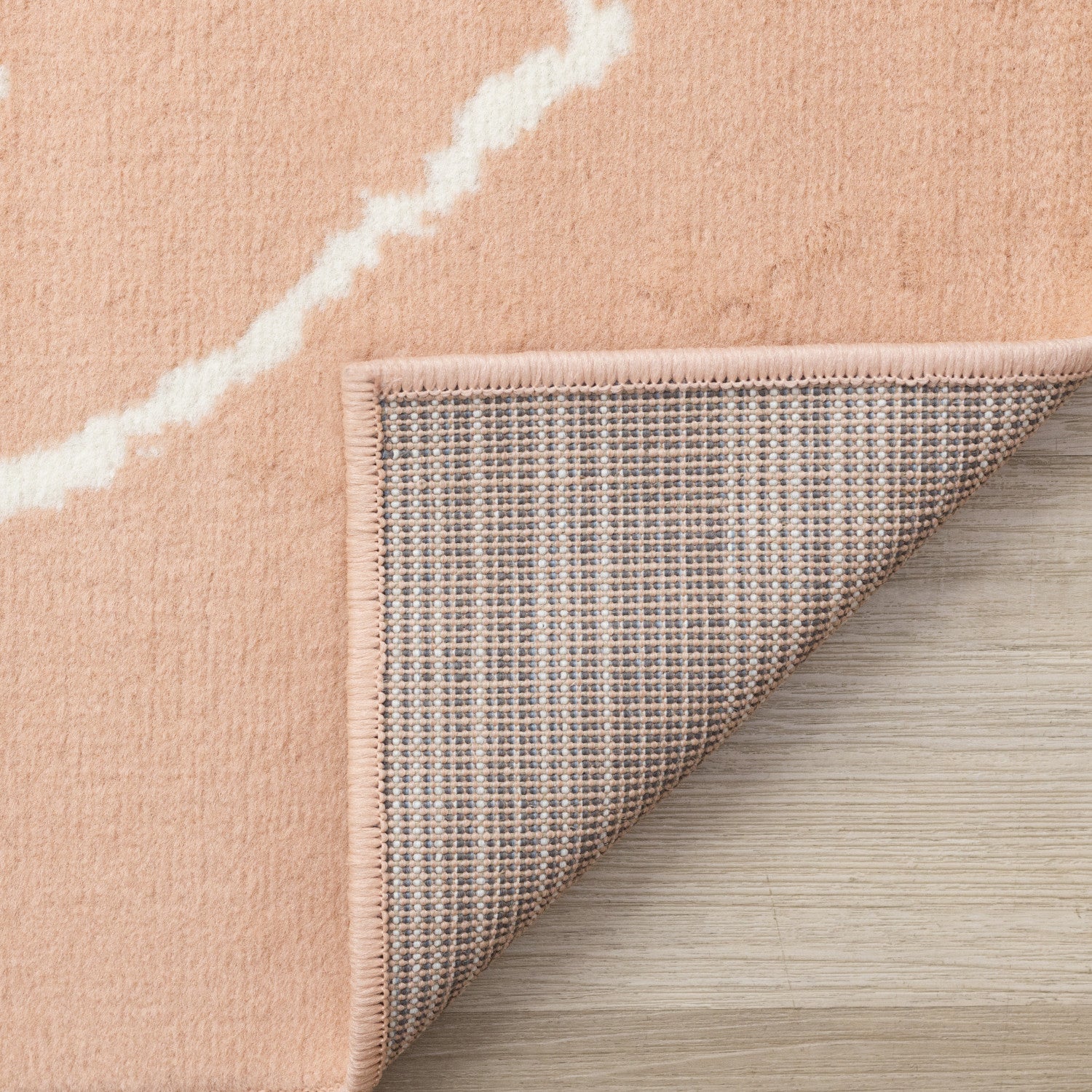 Kids Playing Board Area Rug - 4' X 6' - Pink/Cream - Image 11