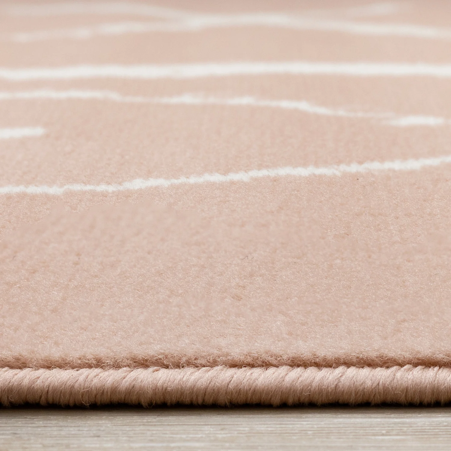 Kids Playing Board Area Rug - 4' X 6' - Pink/Cream - Image 5