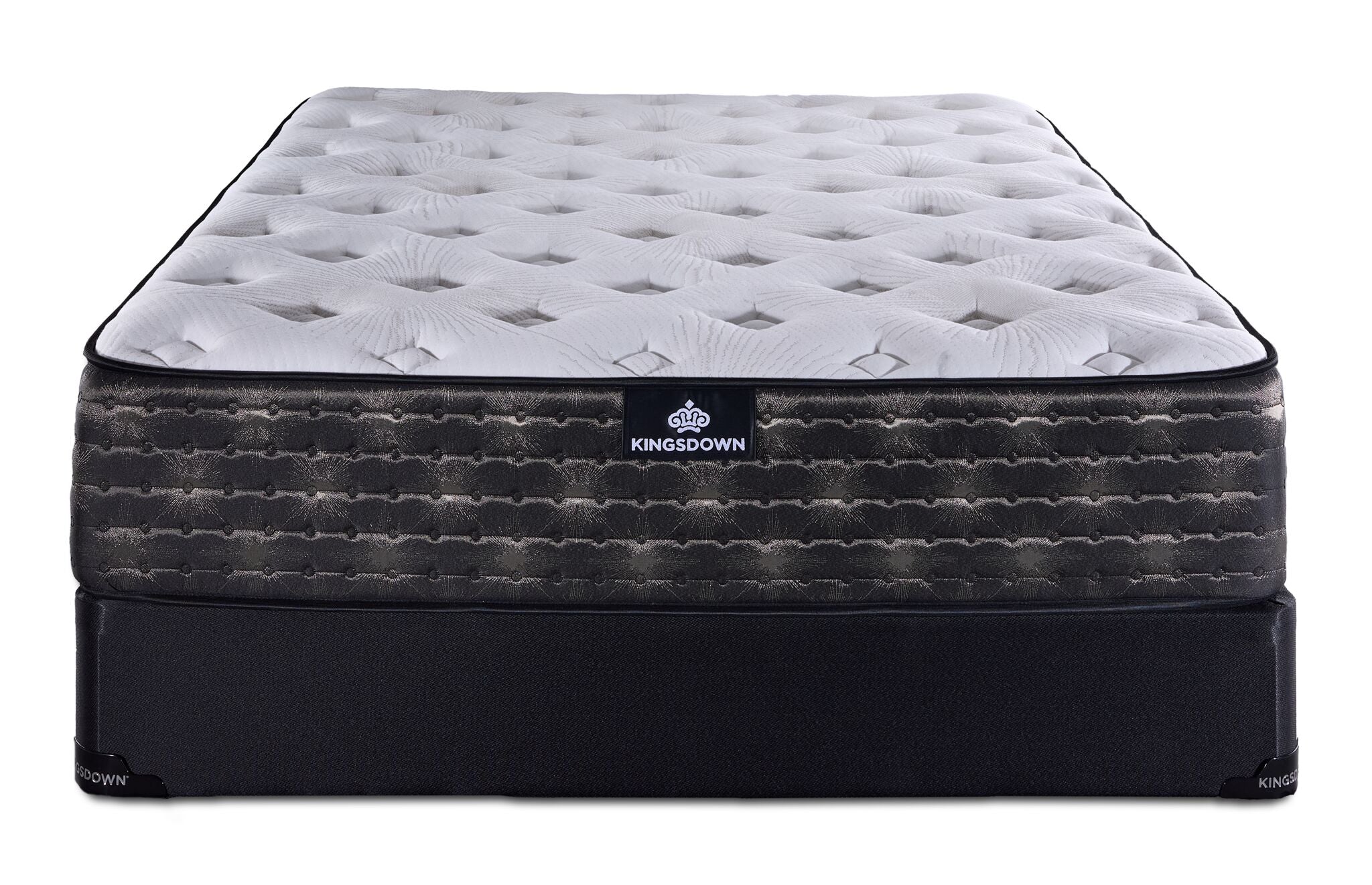 In Harmony - Kingsdown Concert Medium Tight Top Queen Mattress and Boxspring Set - Image 2