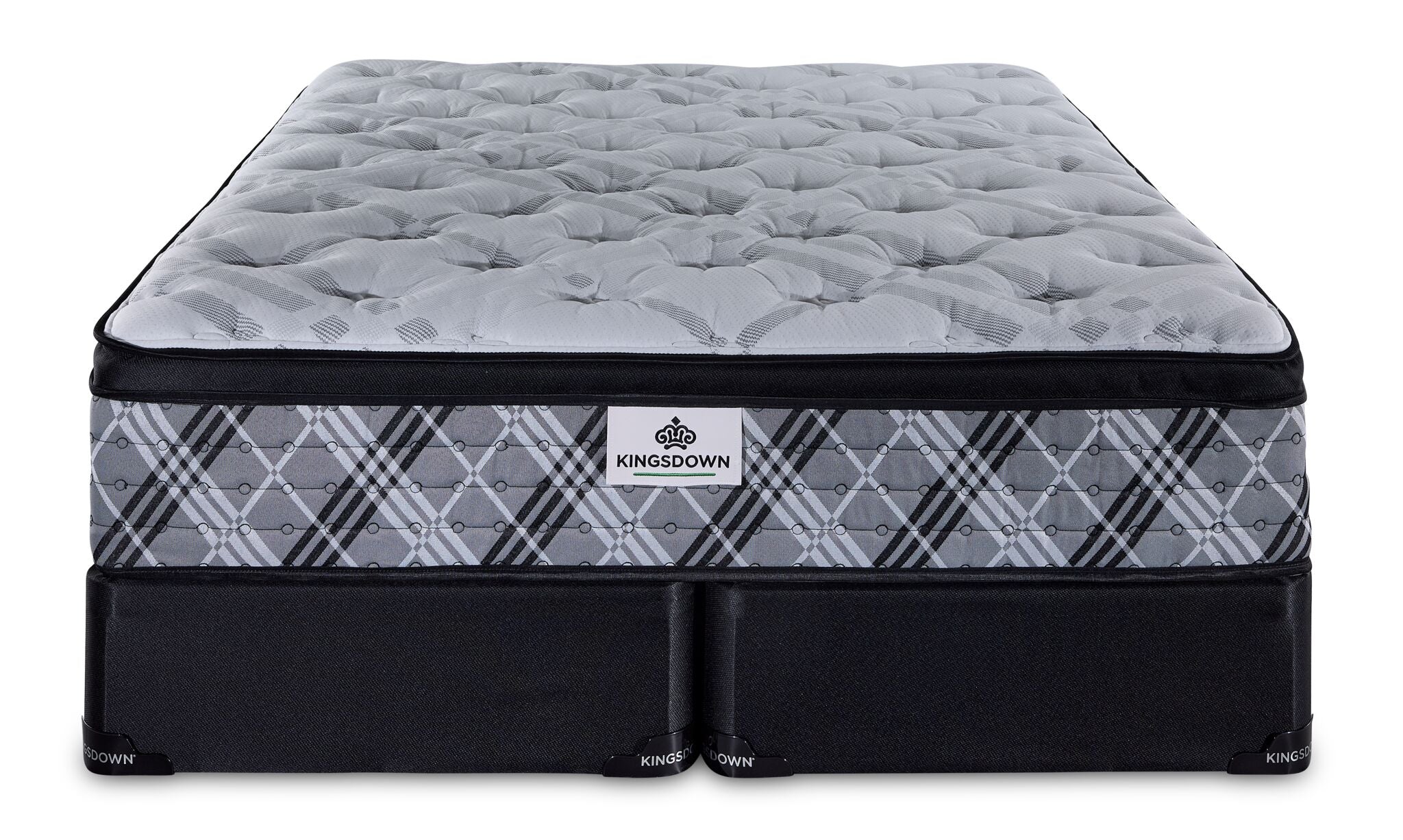 Kingsdown Mila Medium King Mattress and Split Boxspring Set - Image 2