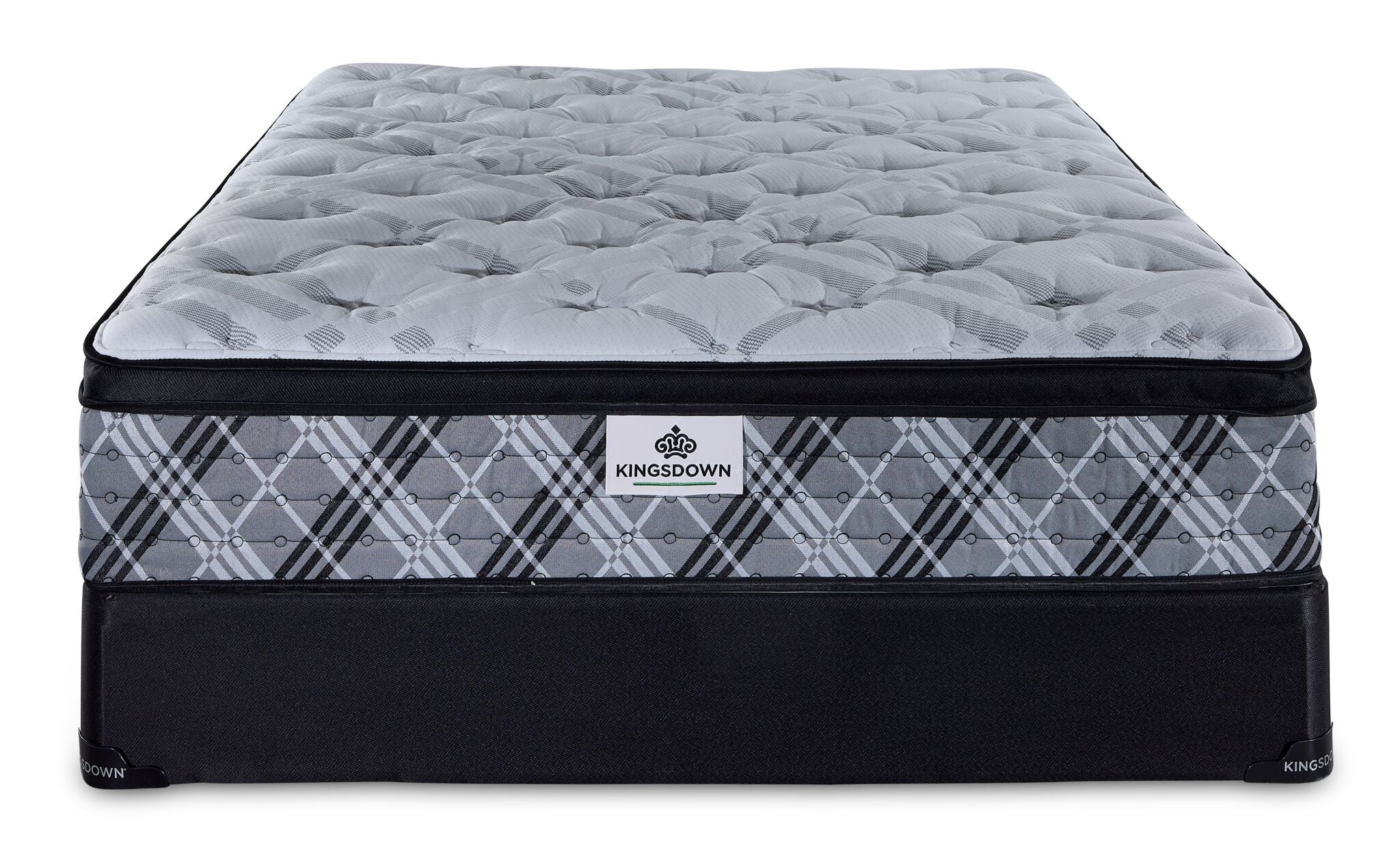 Kingsdown Mila Medium Queen Mattress and Boxspring Set - Image 2