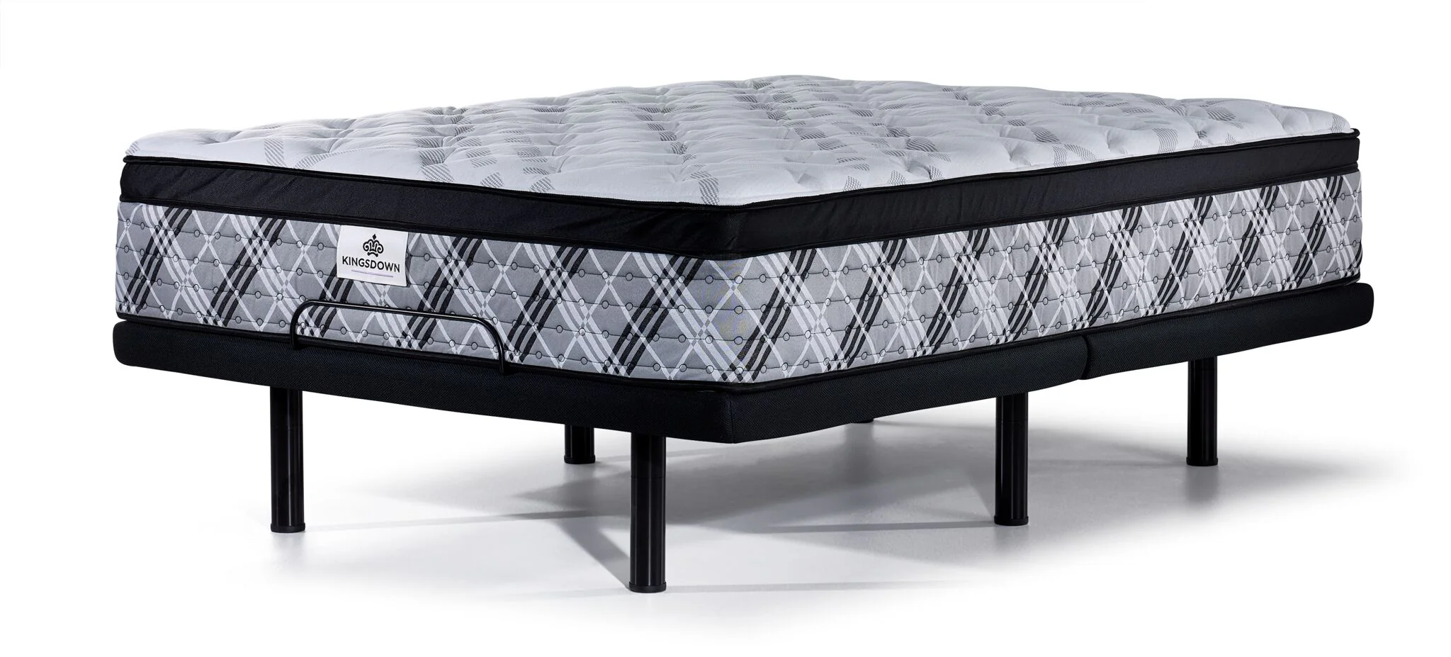 Kingsdown Natasha Plush Queen Mattress and L2 Motion Pro Adjustable Base - Image 2