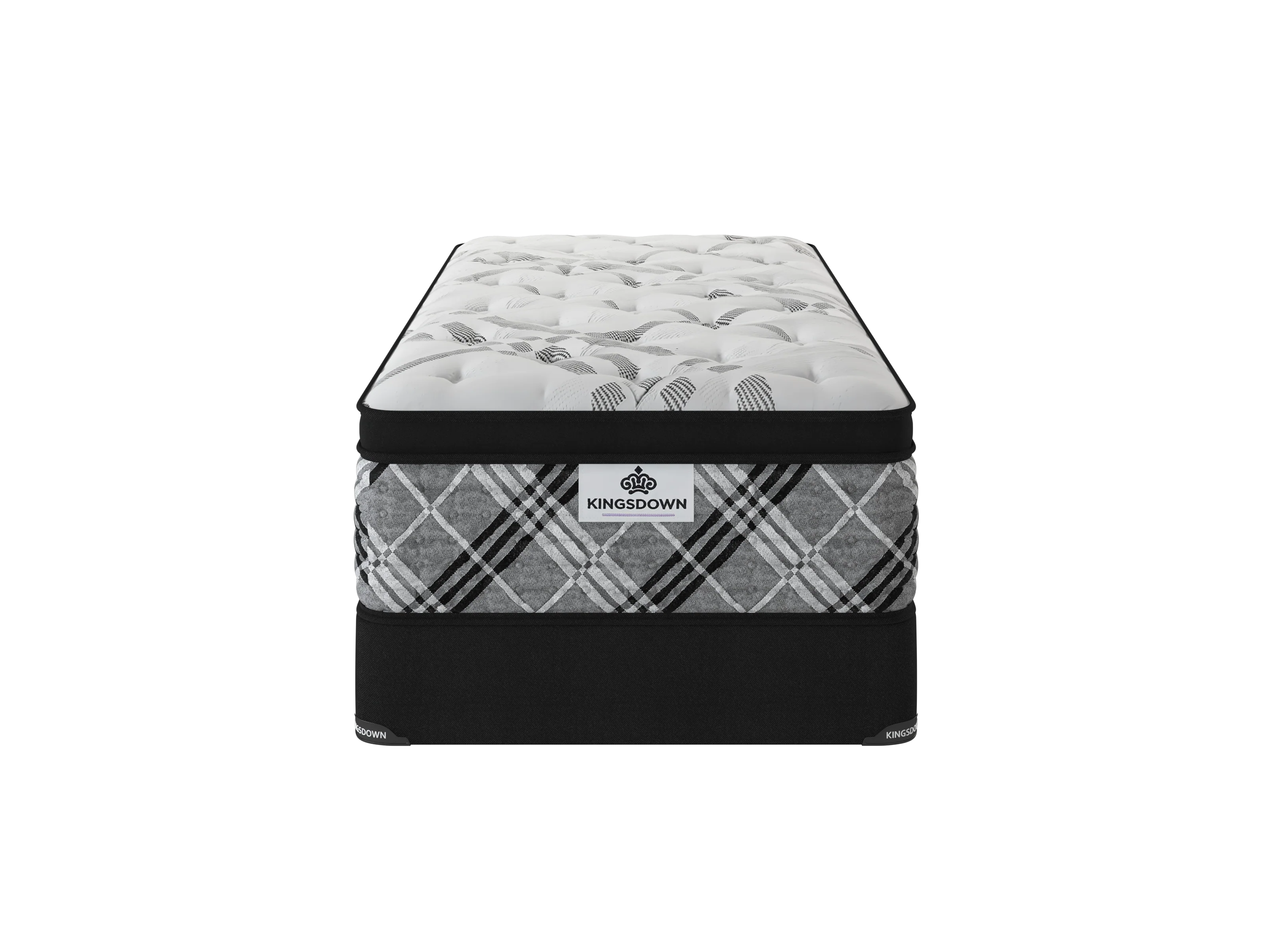 Kingsdown Natasha Plush Twin Mattress and Boxspring Set - Image 2