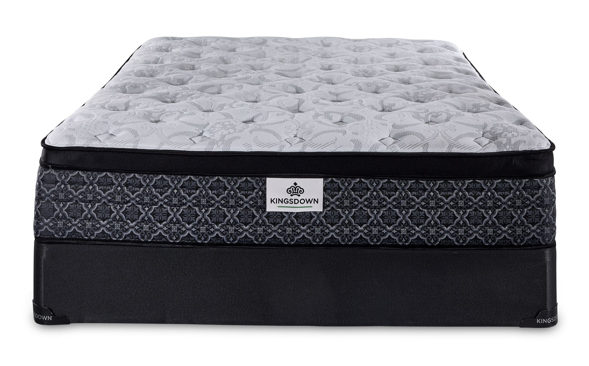 Kingsdown Percy Medium Euro Top Queen Mattress and Boxspring Set - Image 2