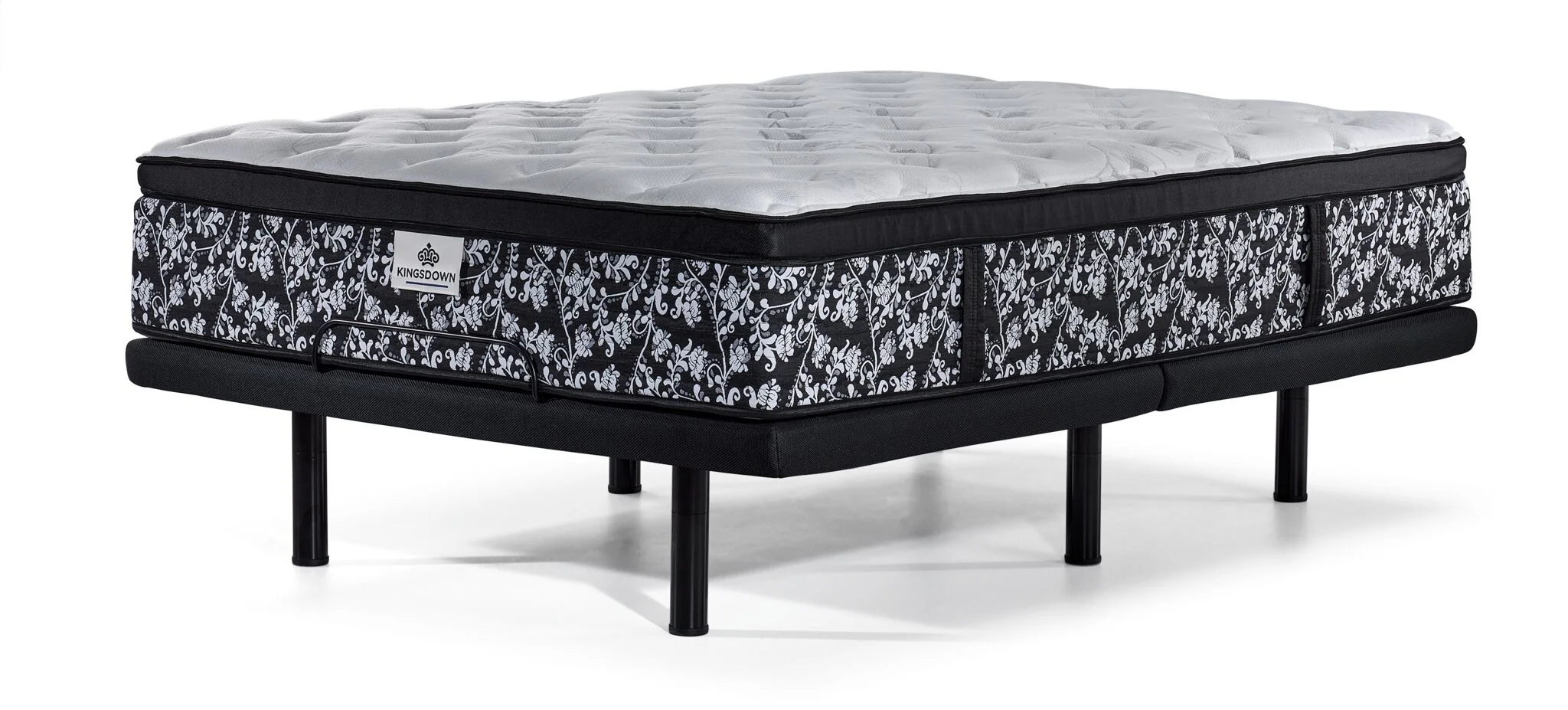 Kingsdown Regalia Twin XL Euro Top Firm Mattress and L2 Motion Pro Adjustable Base - Image 2