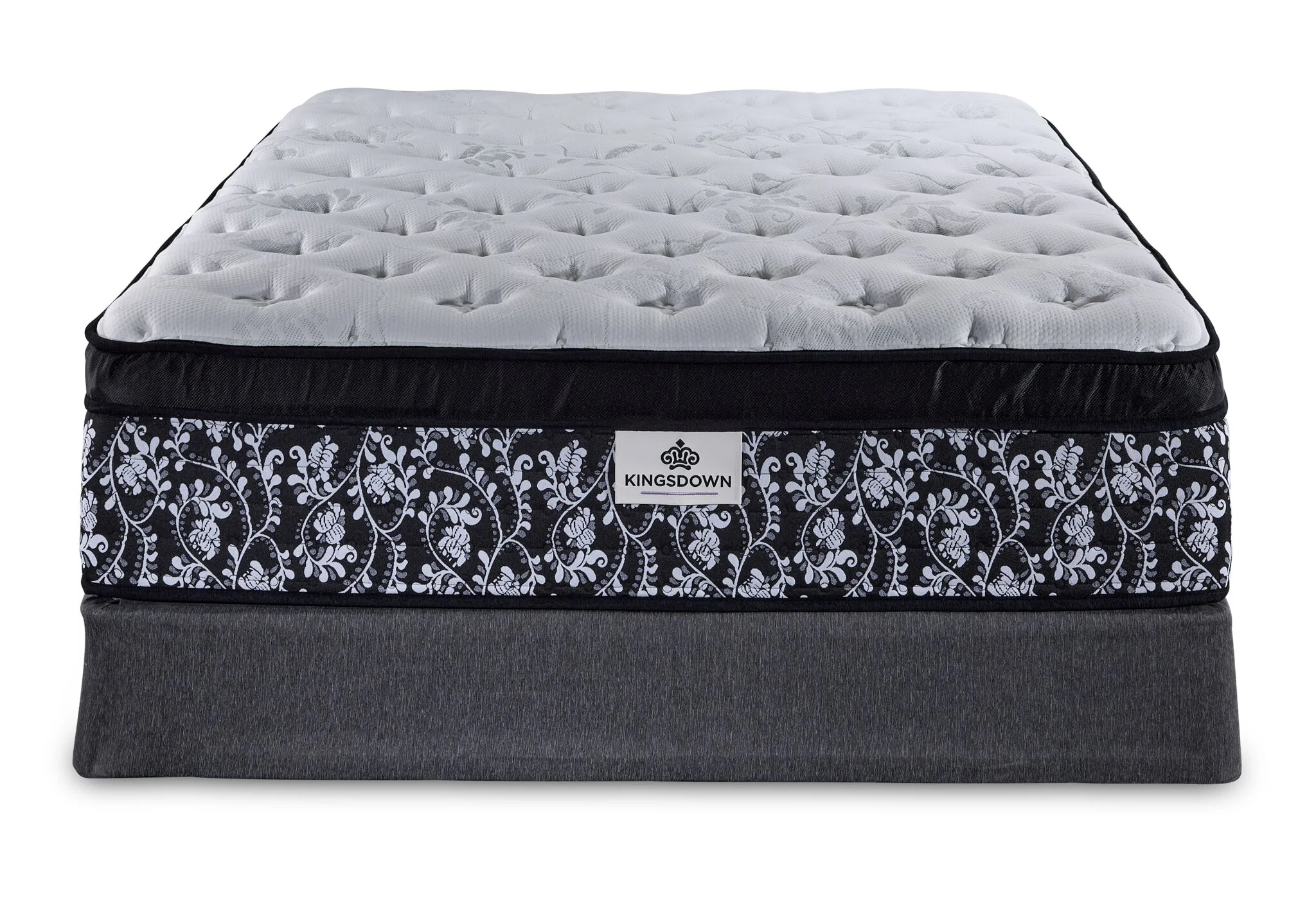 Kingsdown Summerset Plush Euro Top Queen Mattress and Boxspring Set - Image 2