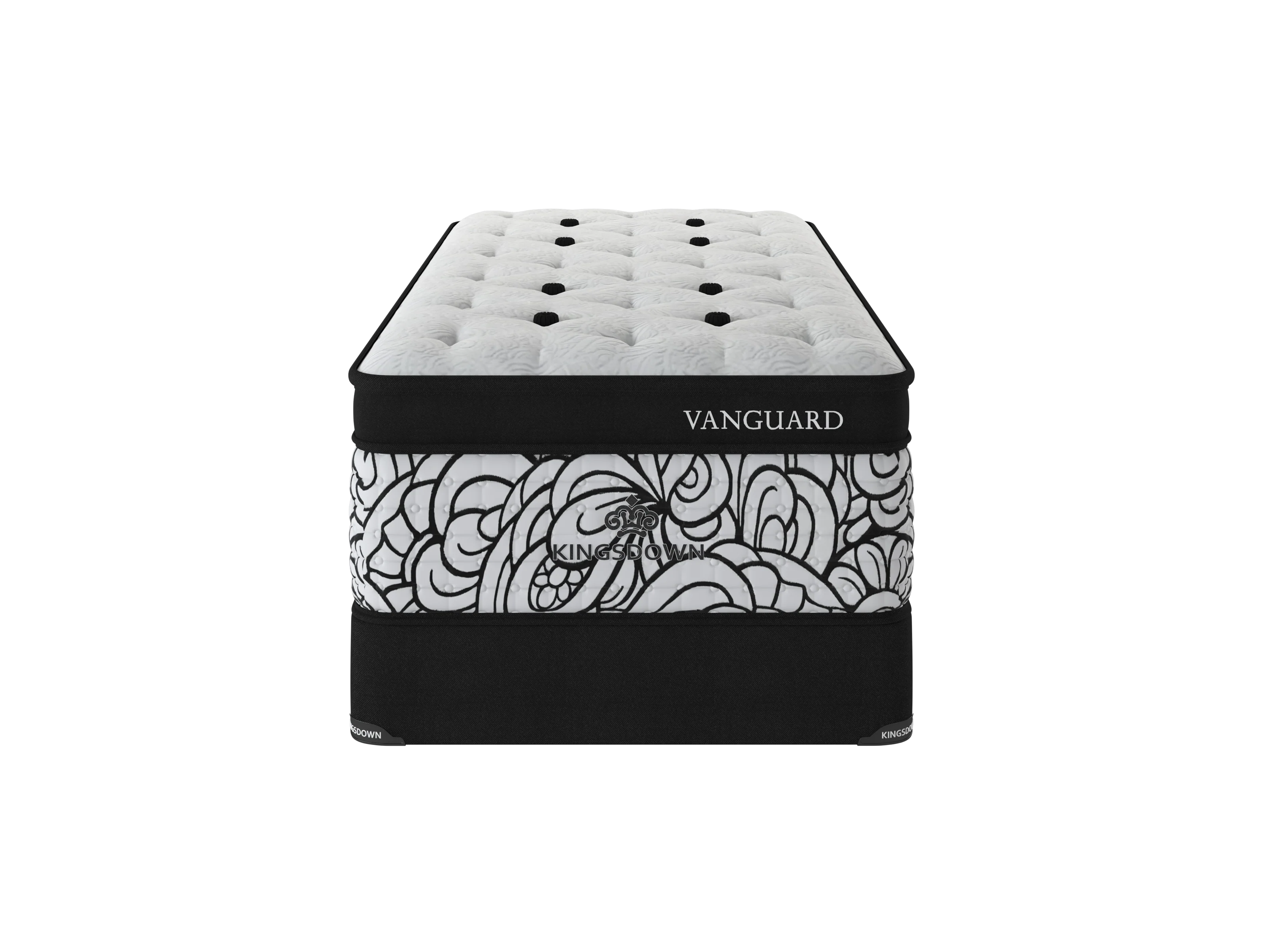 Kingsdown Vanguard Medium Euro Top Twin XL Mattress and Boxspring Set - Image 2