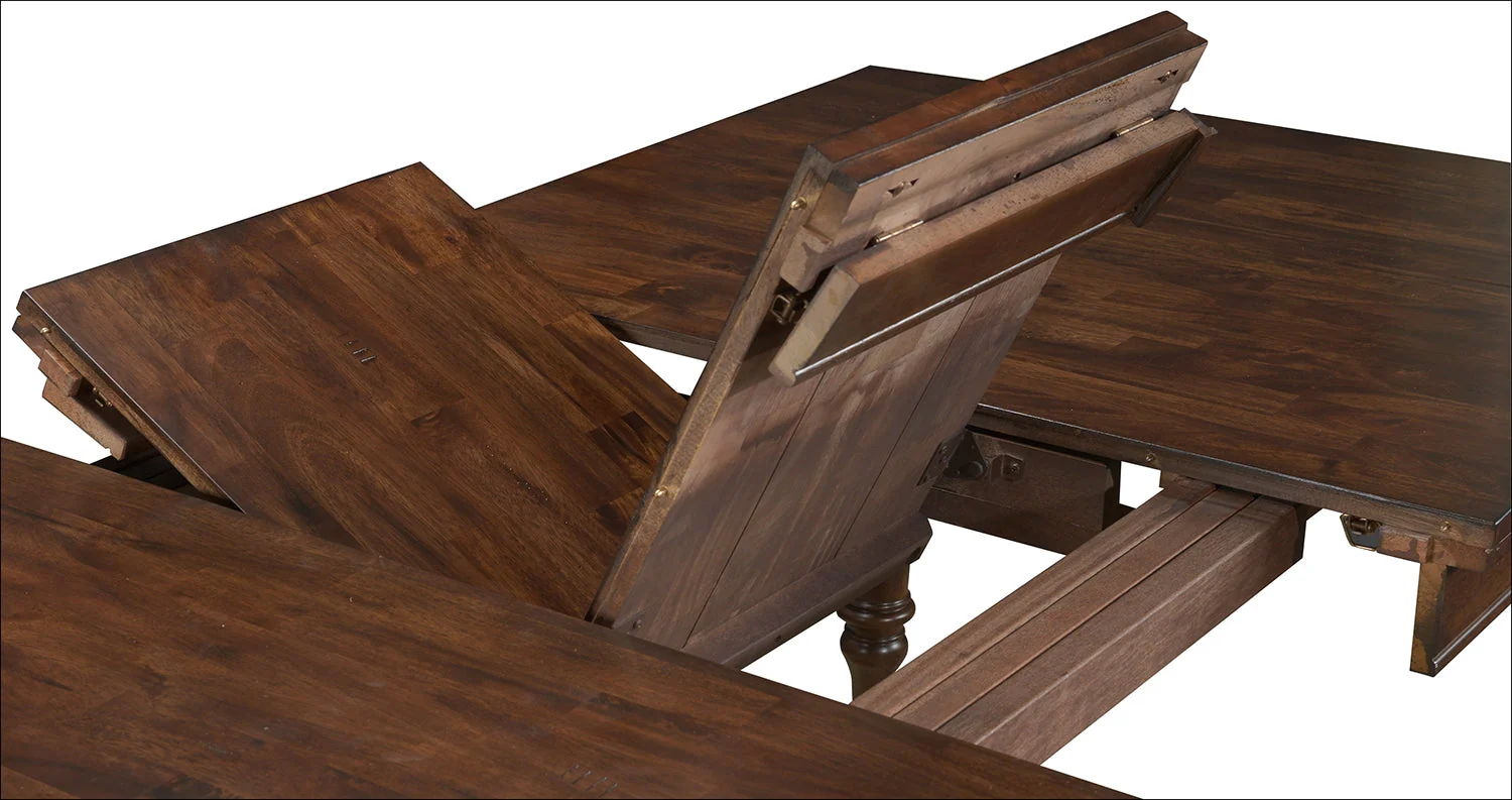 Kingstown Extendable Counter Height Dining Table - Chocolate - Image 4