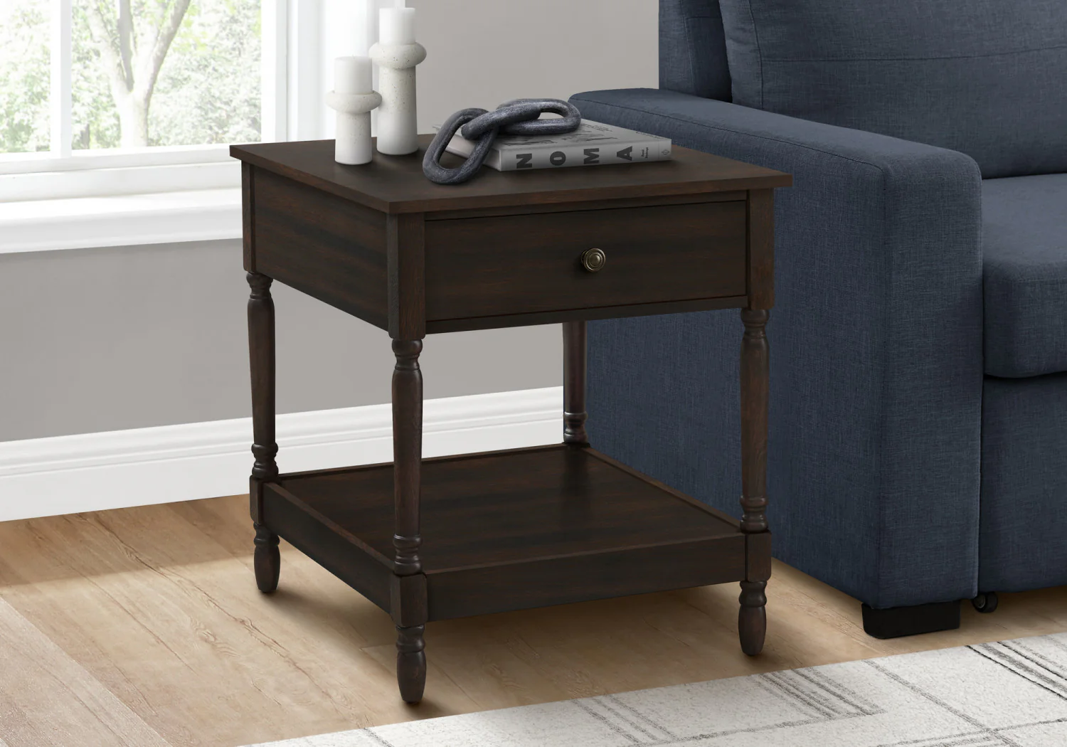 Kira Side Table - Walnut - Image 2