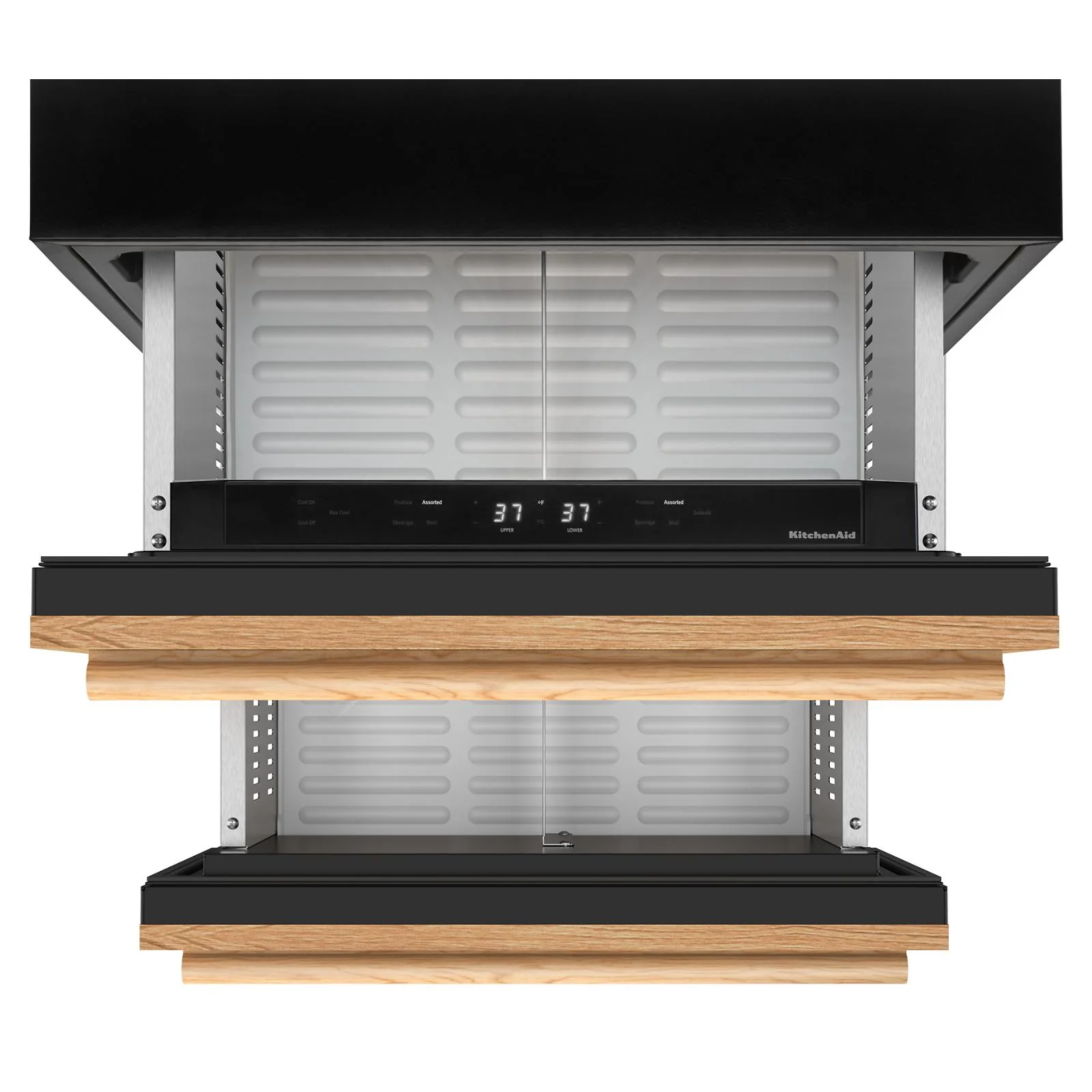 KitchenAid 24" 4.2 Cu. Ft. Panel-Ready Undercounter Double-Drawer Refrigerator - KUCT524SPA - Image 6