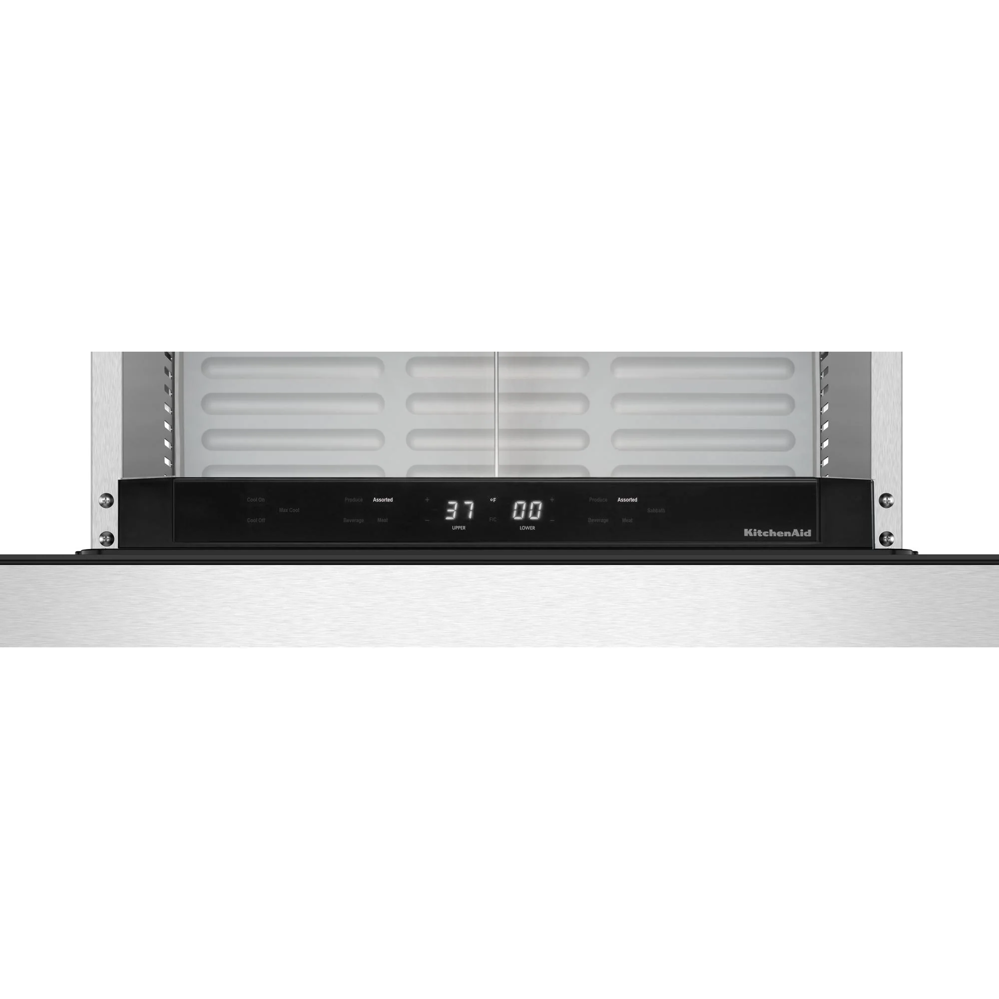 KitchenAid 24" 4.2 Cu. Ft. Panel-Ready Undercounter Double-Drawer Refrigerator - KUCT524SPA - Image 7