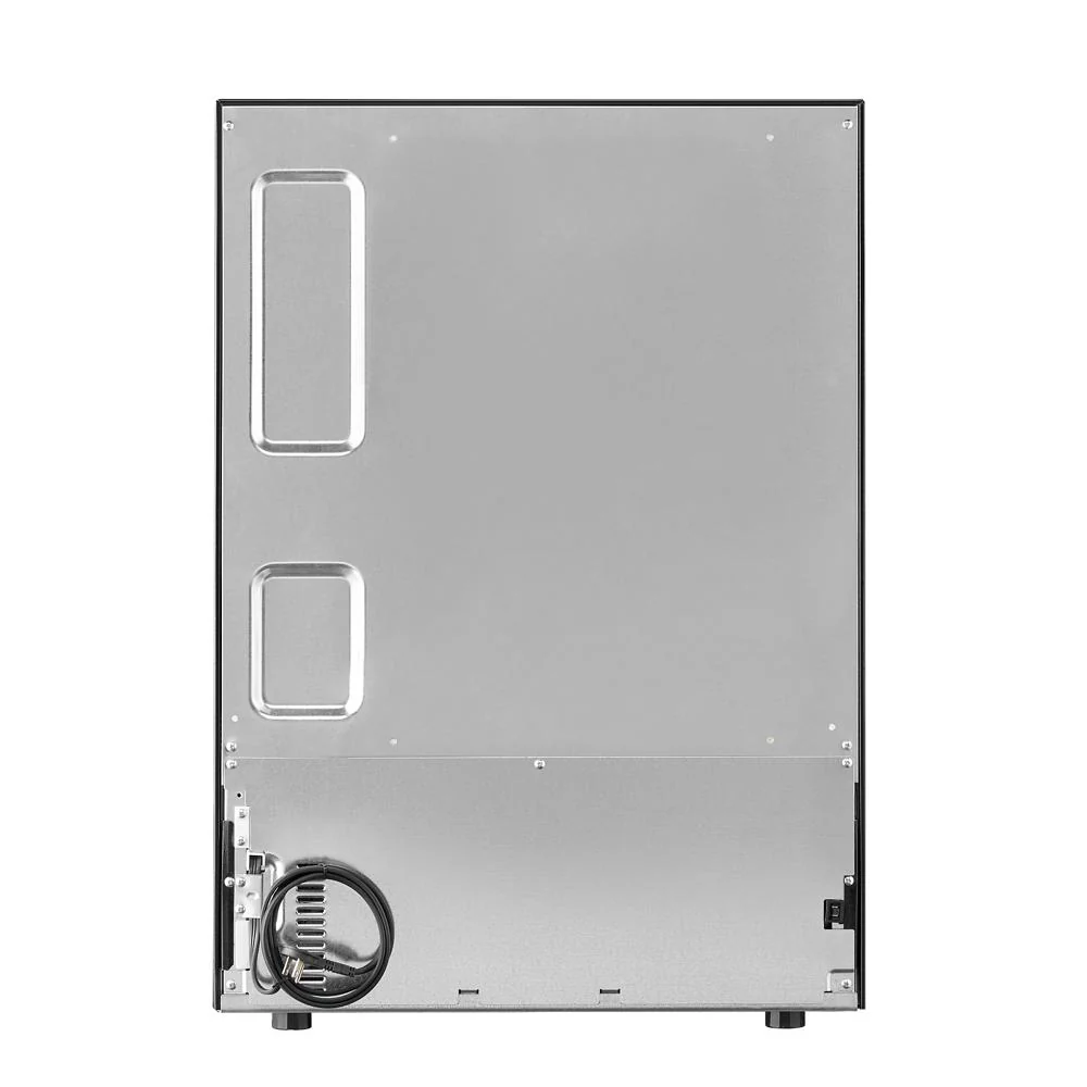 KitchenAid 24" 5.0 Cu. Ft. Black Cabinet/Stainless Doors Undercounter Refrigerator - KURL124SSB - Image 6