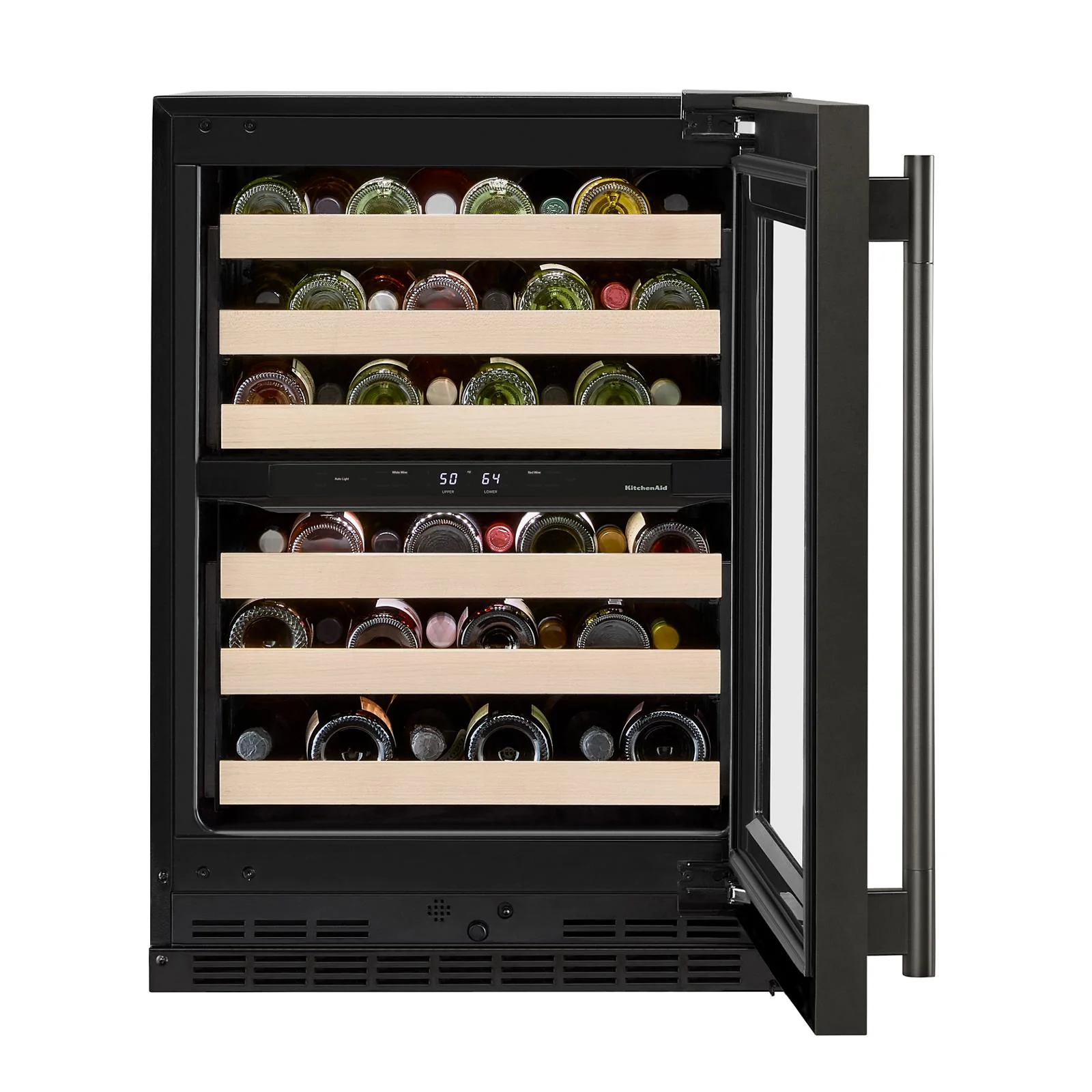 KitchenAid 24" 5.0 Cu. Ft. Black Ore Undercounter Refrigerator - KUWR524SBE - Image 4